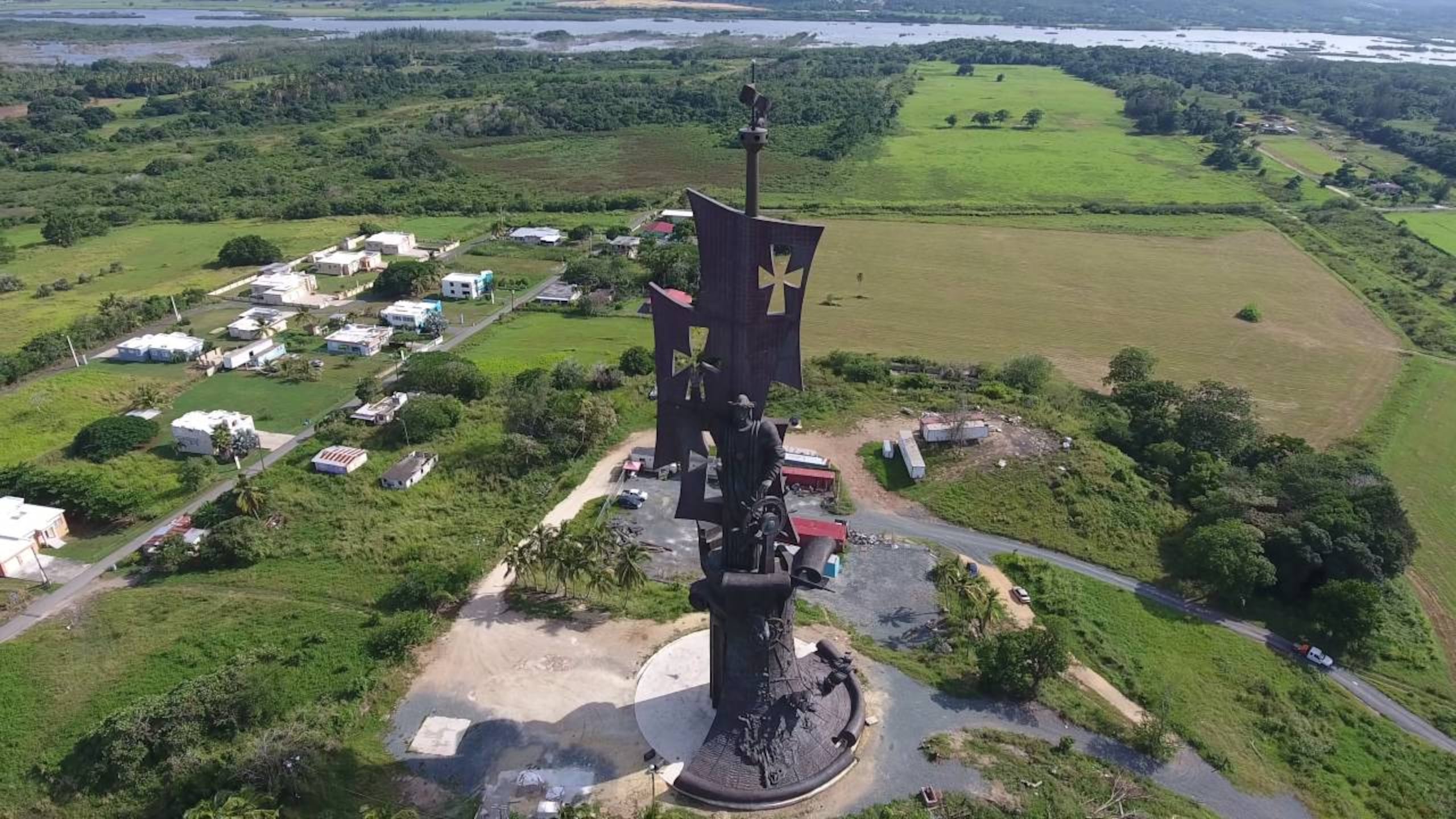 El proyecto Terravista Parkland, donde se levantó la estatua en Arecibo.