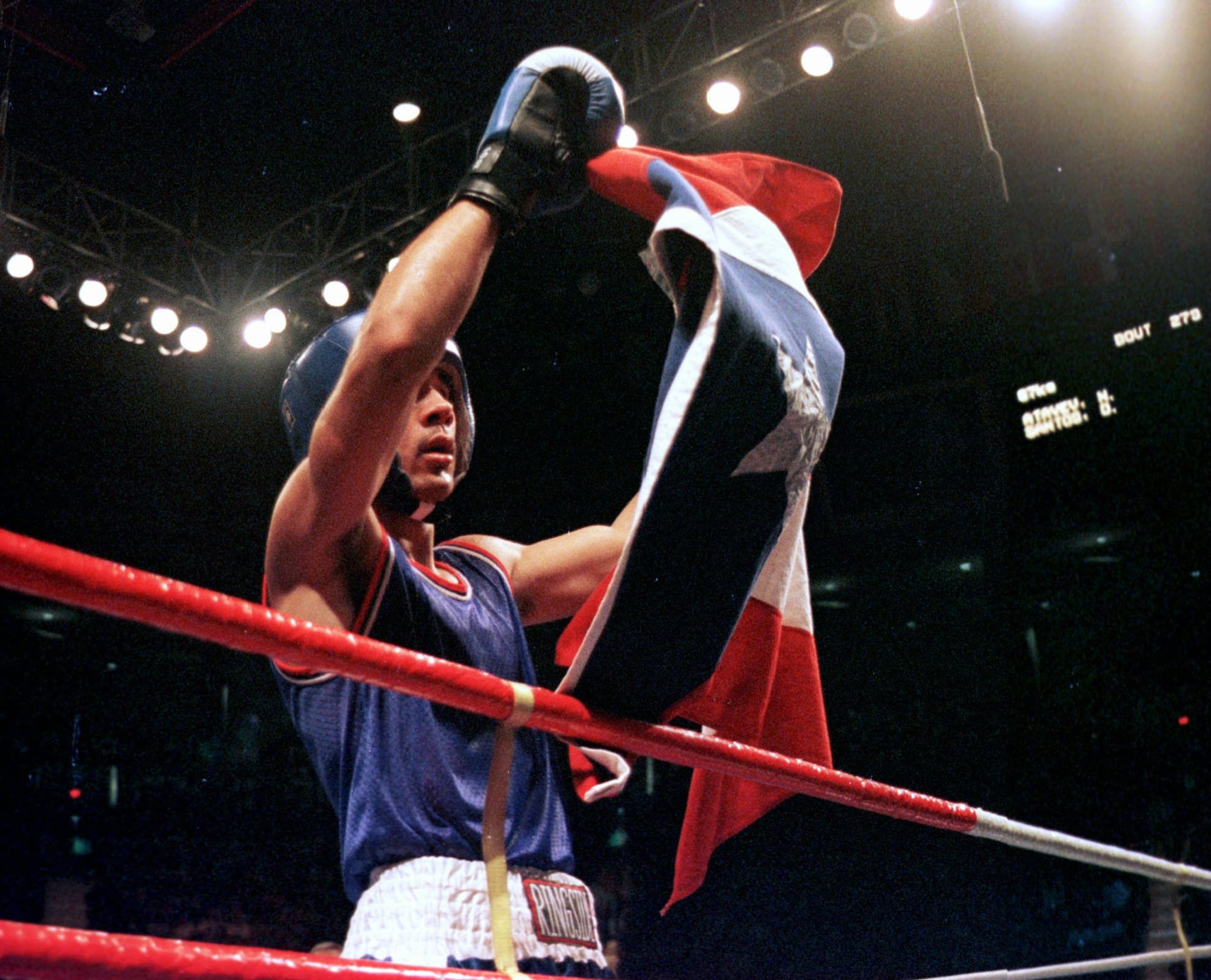 Daniel Santos en las Olimpiadas de Atlanta 1996.