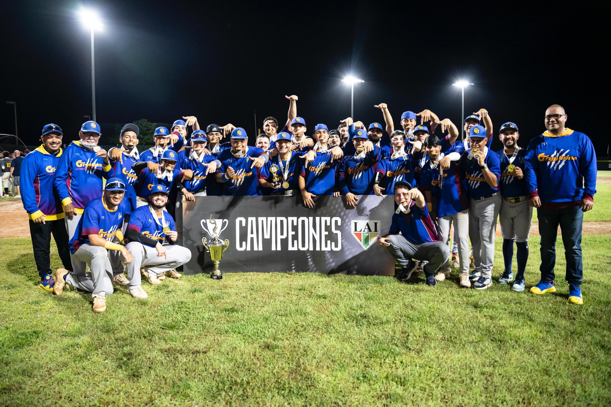 Caribbean University ha ganado el campeonato por tercera ocasión en su historia en la LAI.
