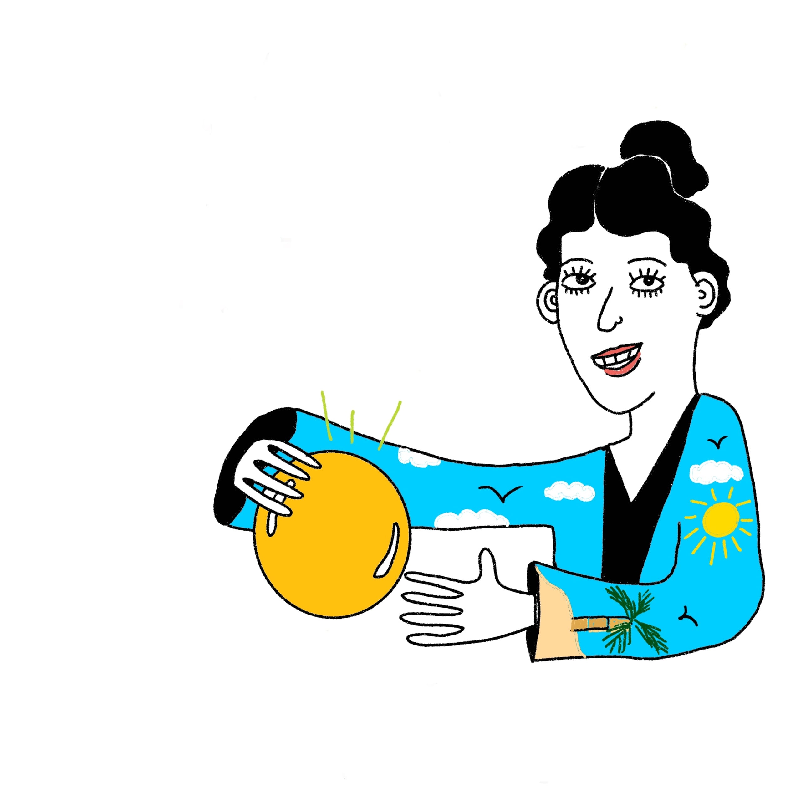 Madame Mela.