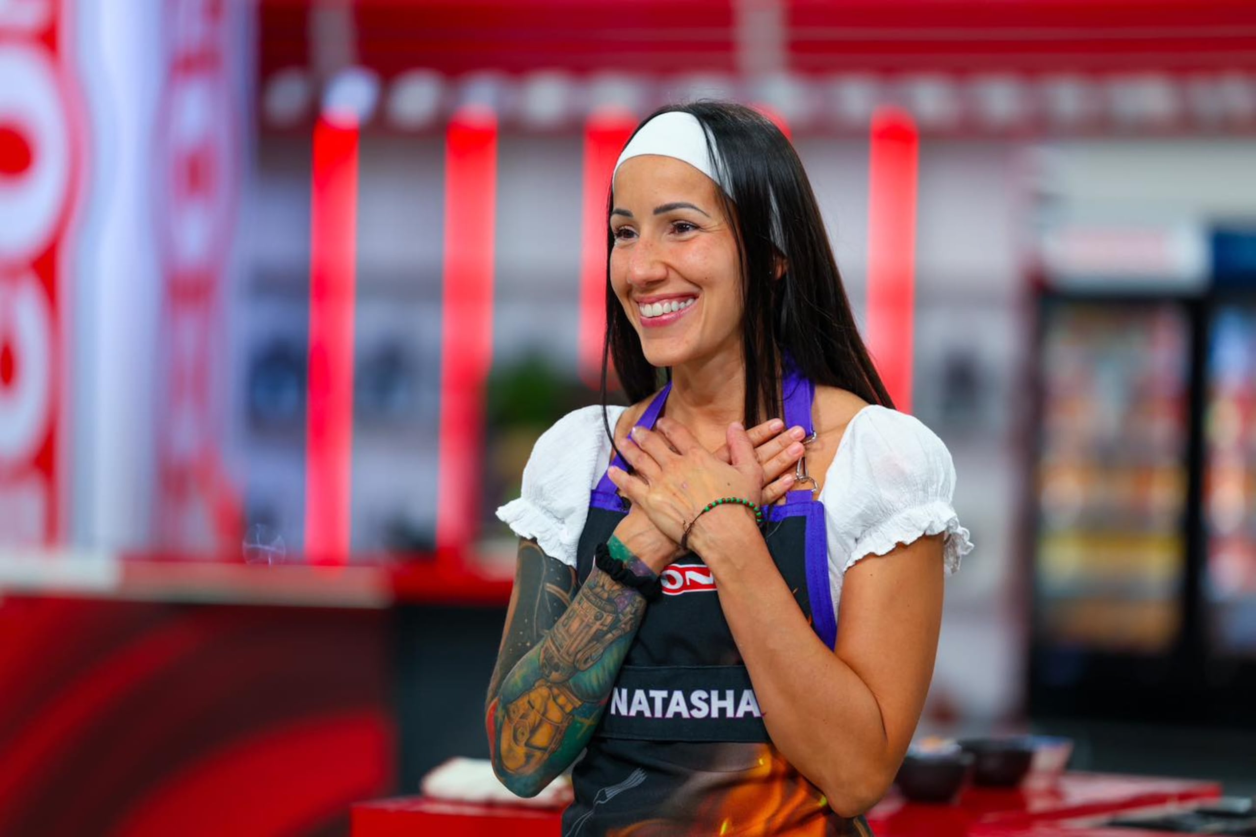 Natasha Isel pasa al próximo ciclo de la competencia culinaria de Wapa TV.