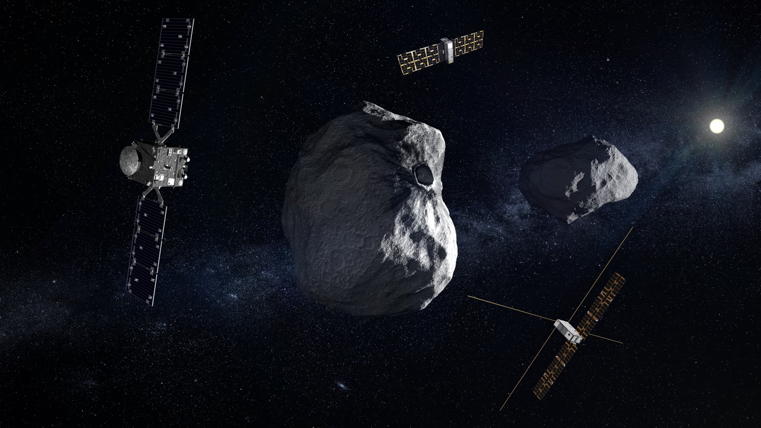 En el 2022, la nave Dart colisionó con el asteroide Dimorphos de manera intencional, alterando su orbita por 32 minutos.