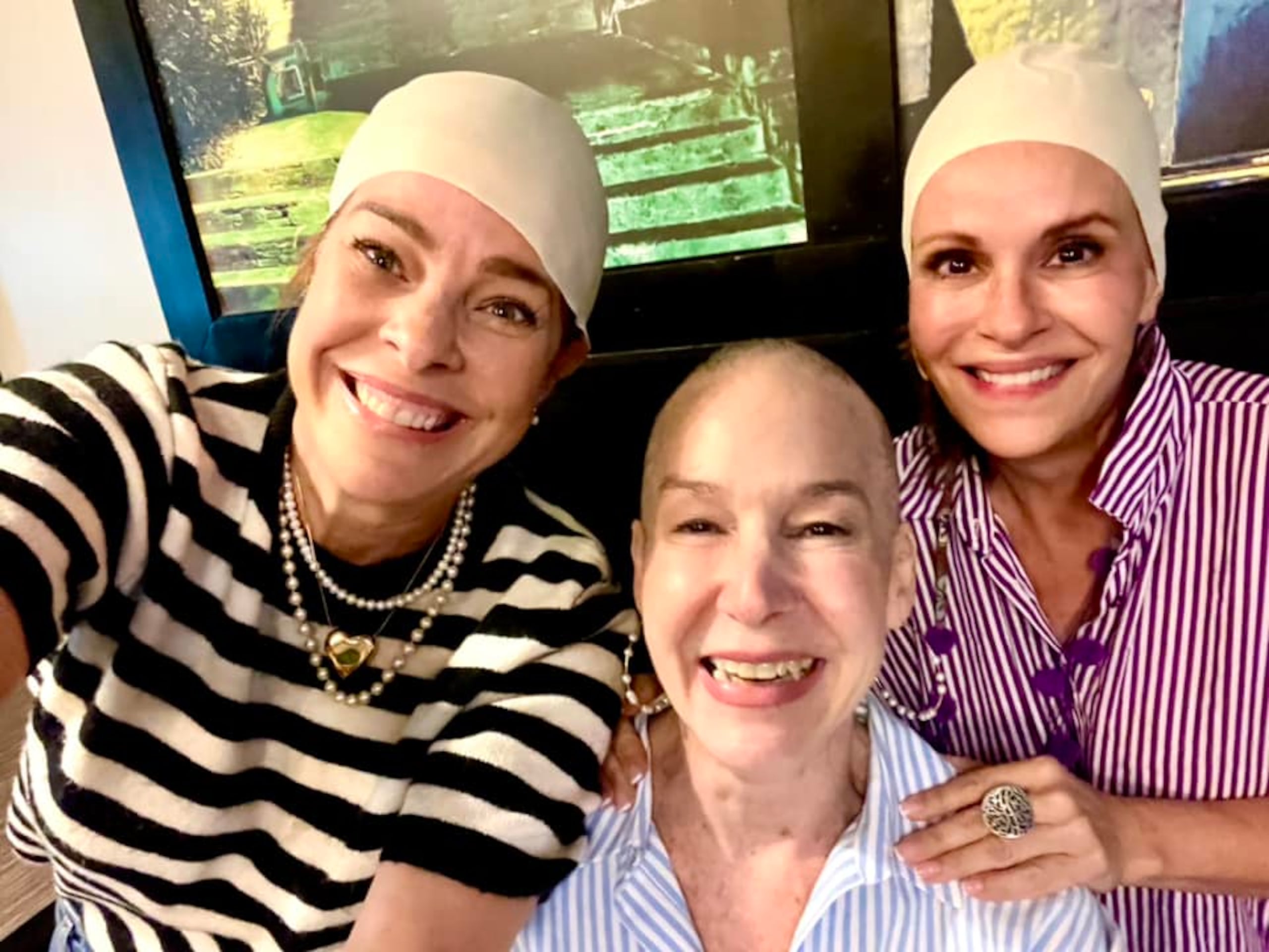 En la foto, Suzette Bacó, Marian Pabón y Cristina Soler