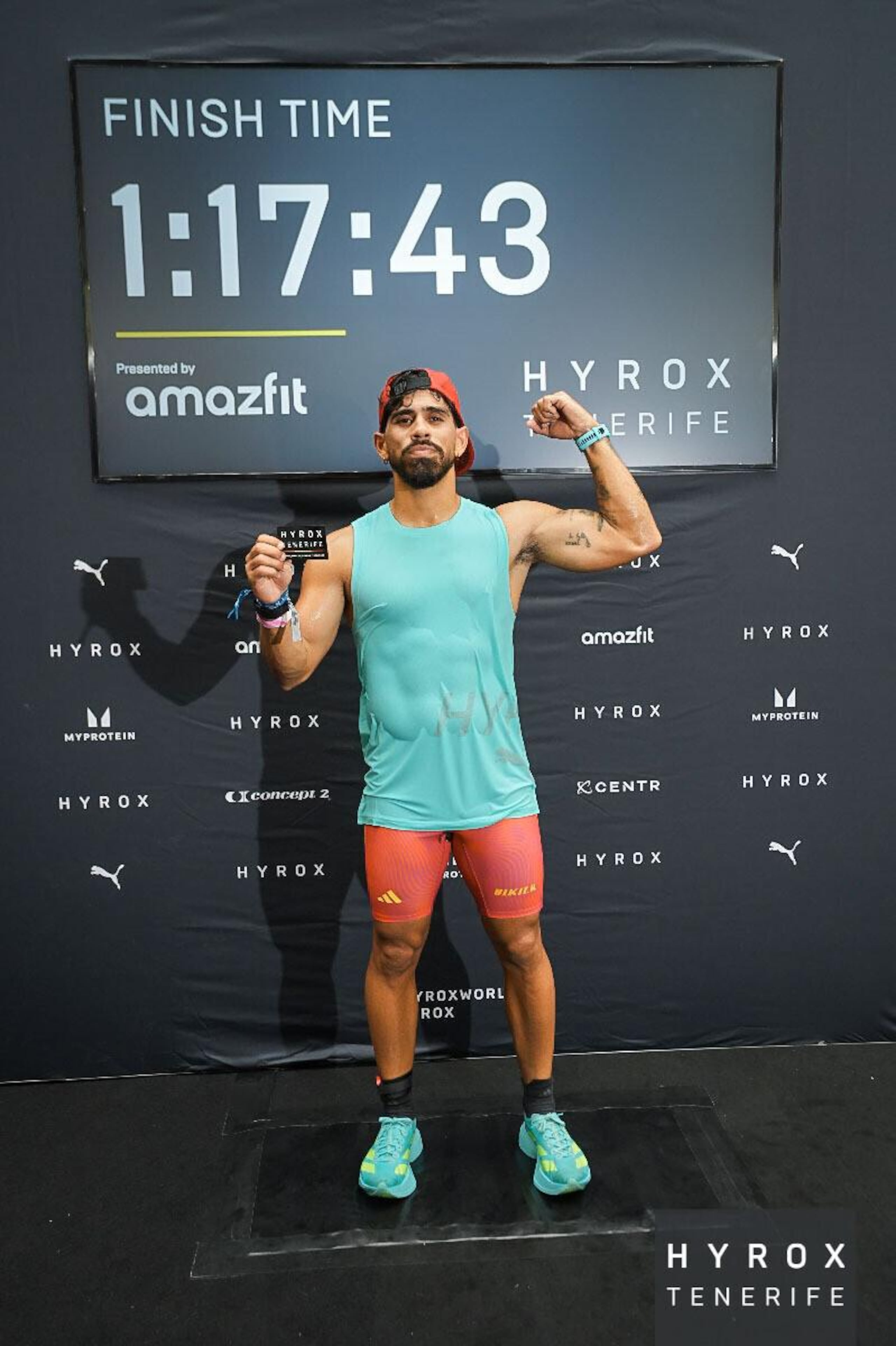 Christian Bruno completó la modalidad individual 30-34 en 1:17:43, obteniendo el tercer lugar de su heat, la posición 72 en su categoría y la 202 overall.