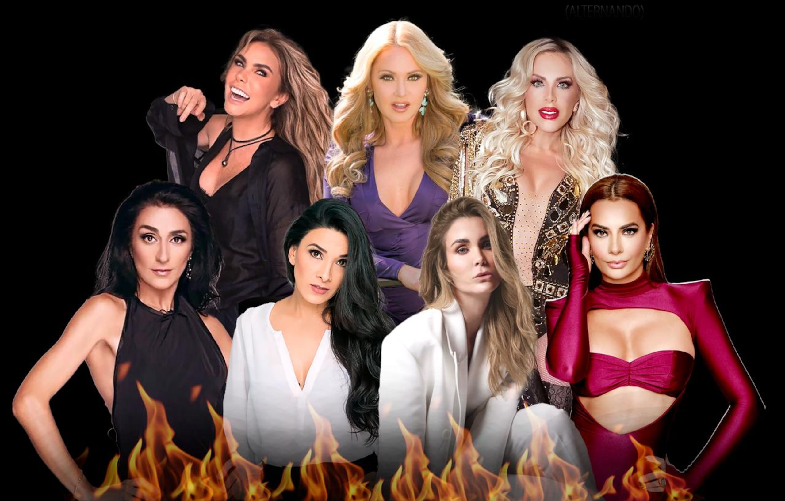 Gaby Spanic, Sabine Moussier, Laura Flores, Cecilia Galliano, Dalilah Polanco, Bárbara Torres y Lorena Herrera forman el elenco de la comedia que se presentará en las tablas boricuas.