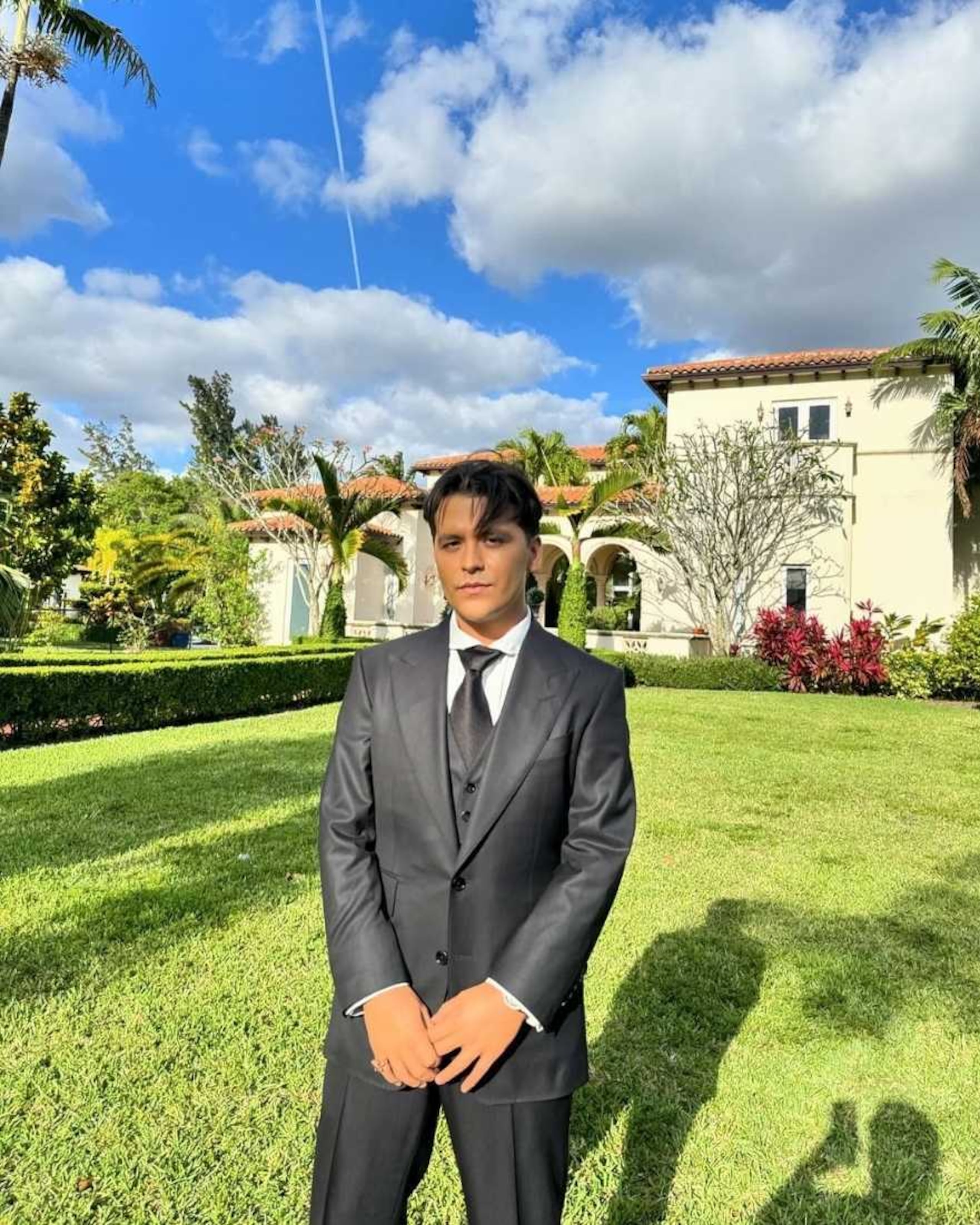 El cantante mexicano Christian Nodal.