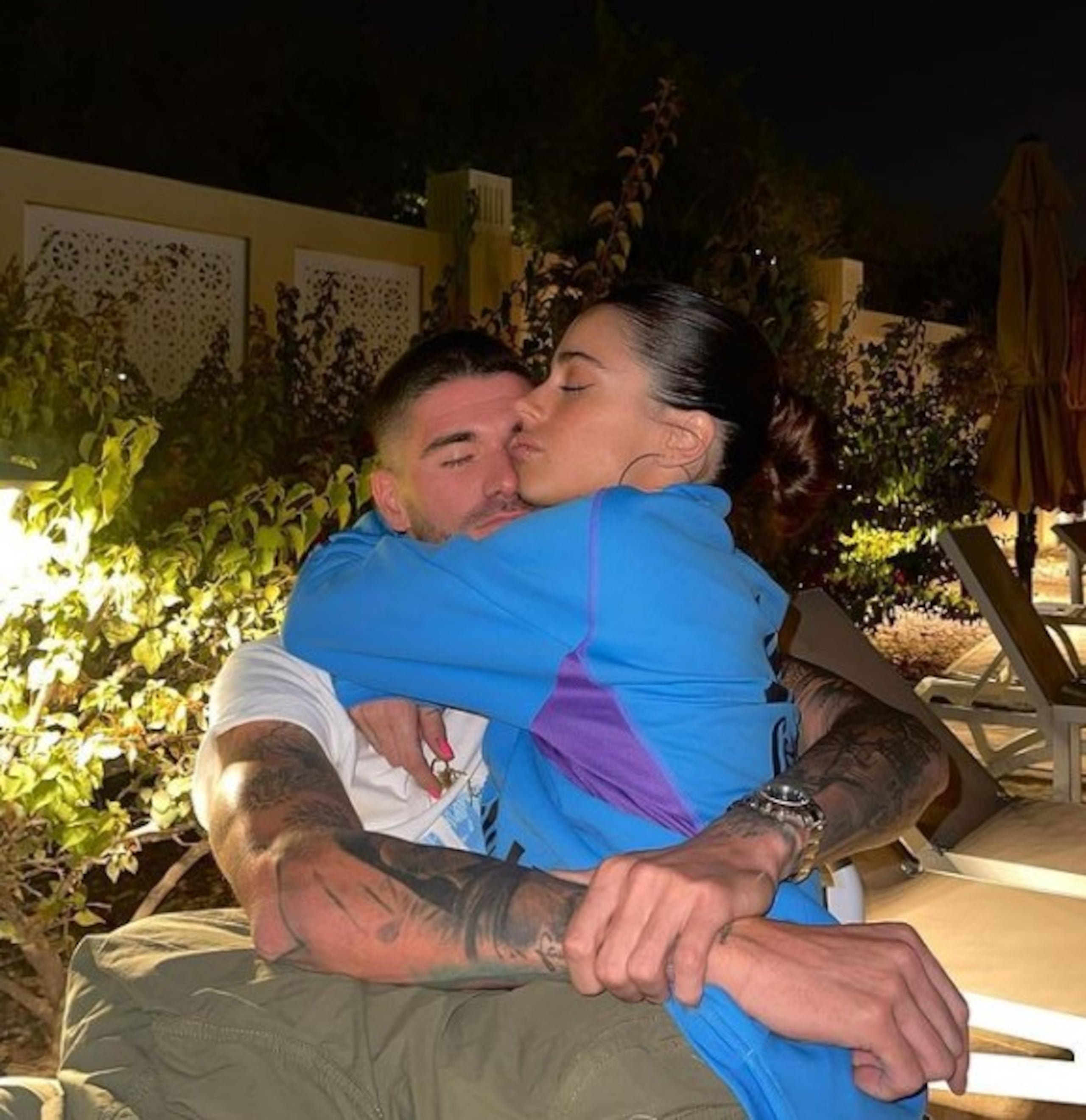 Rodrigo de Paul y Tini.
