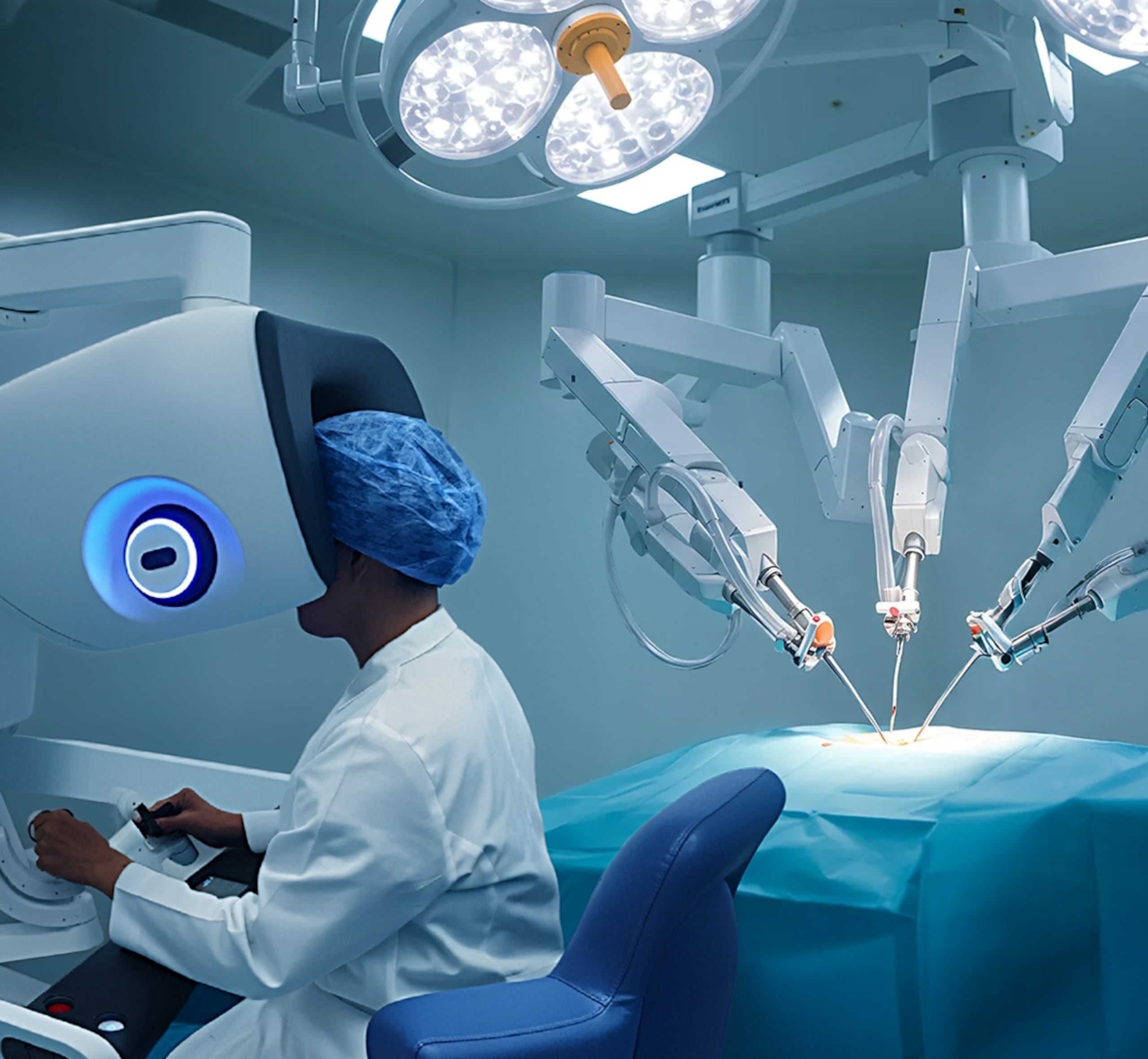 El sistema robótico Da Vinci 5 representa una mejora notable respecto a sus antecesores, con más de 150 innovaciones de diseño.