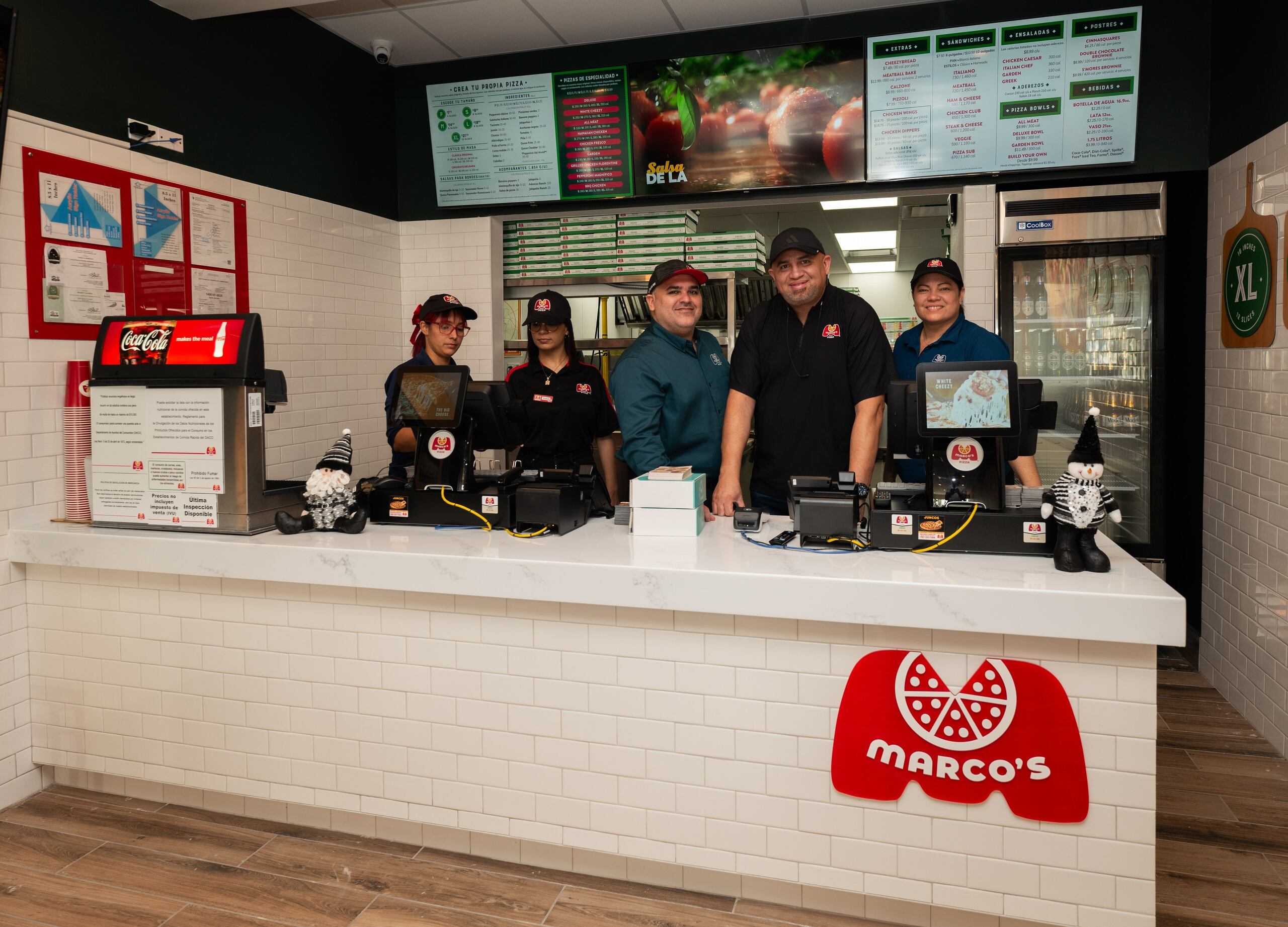 El nuevo Marco’s Pizza en San Sebastián.