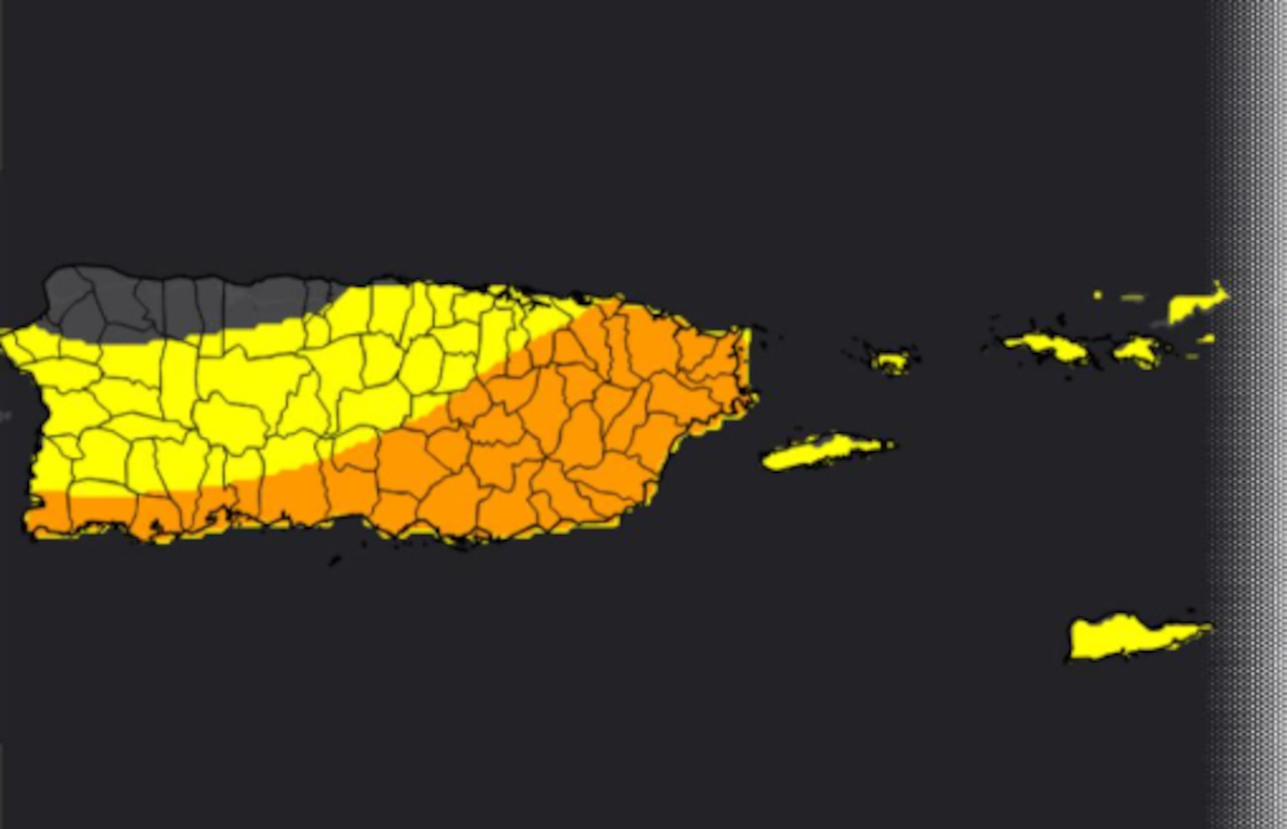 Se esperan lluvias y tronadas hoy, jueves.
