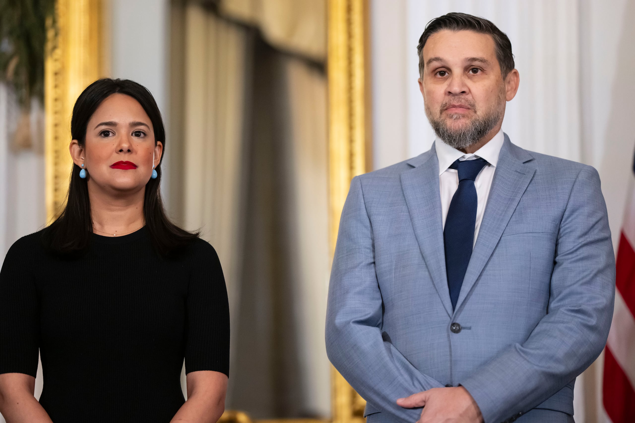 Natalia Catoni y el mayor retirado Waldemar Quiles, designados para dirigir el Departamento de Asuntos del Consumidor y el Departamento de Recursos Naturales y Ambientales, respectivamente.
