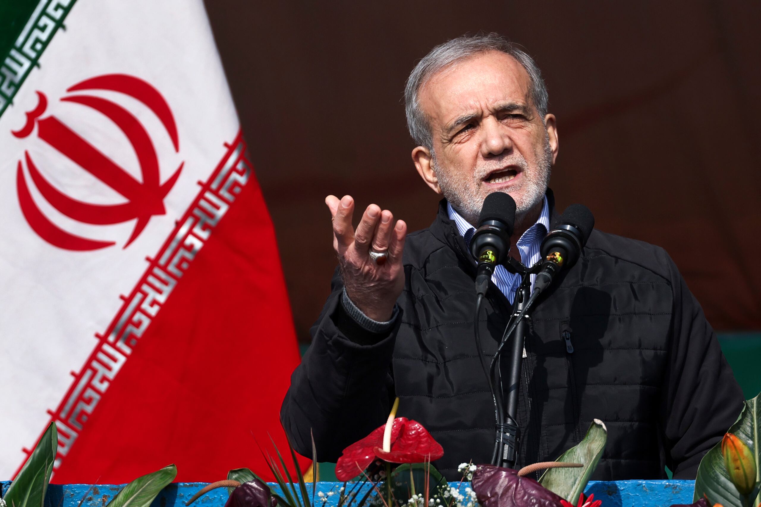 Masud Pezeshkian, presidente de Irán.