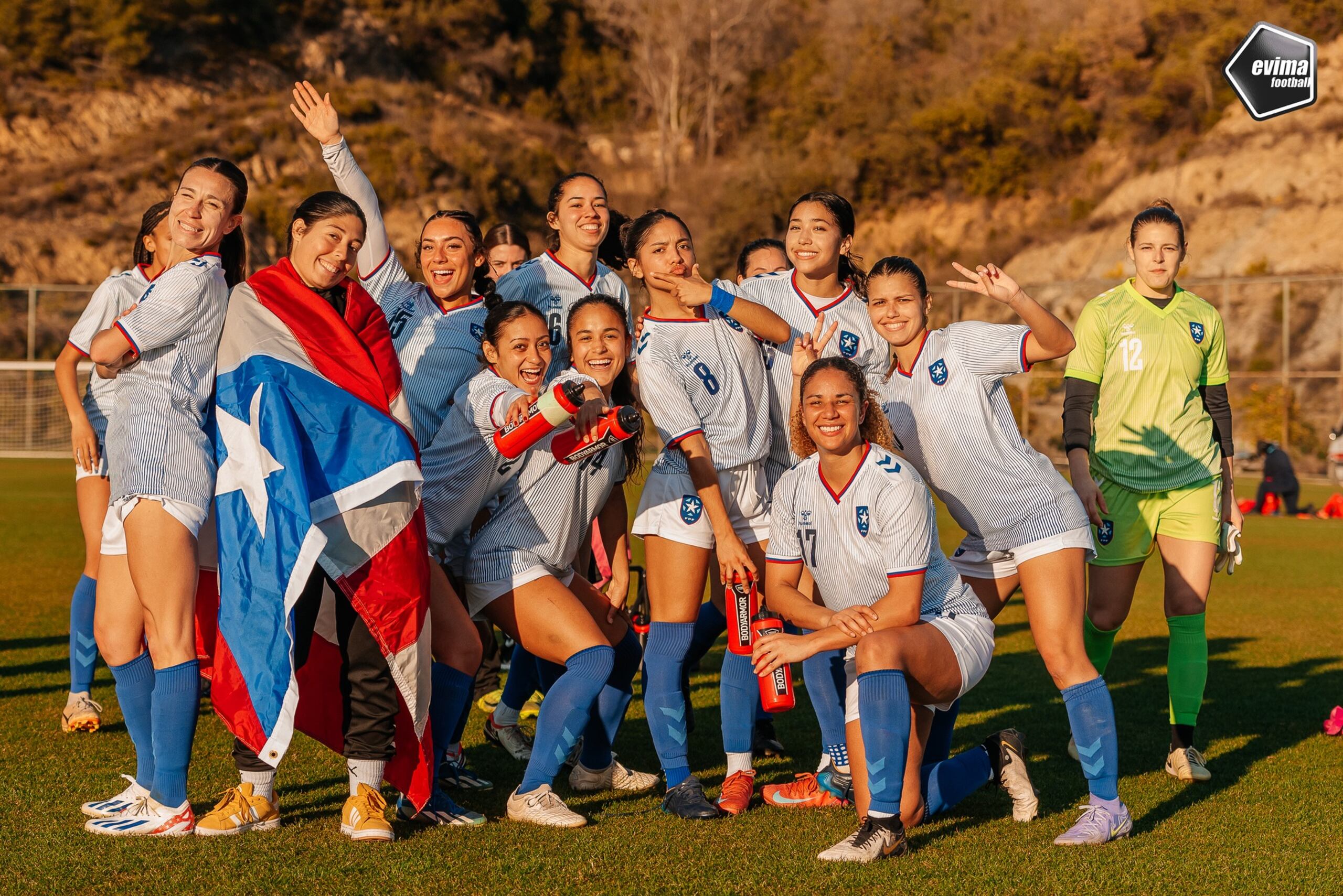 La Selección Nacional de fútbol femenino en la Turkish Women Cup, torneo que terminó invicta.