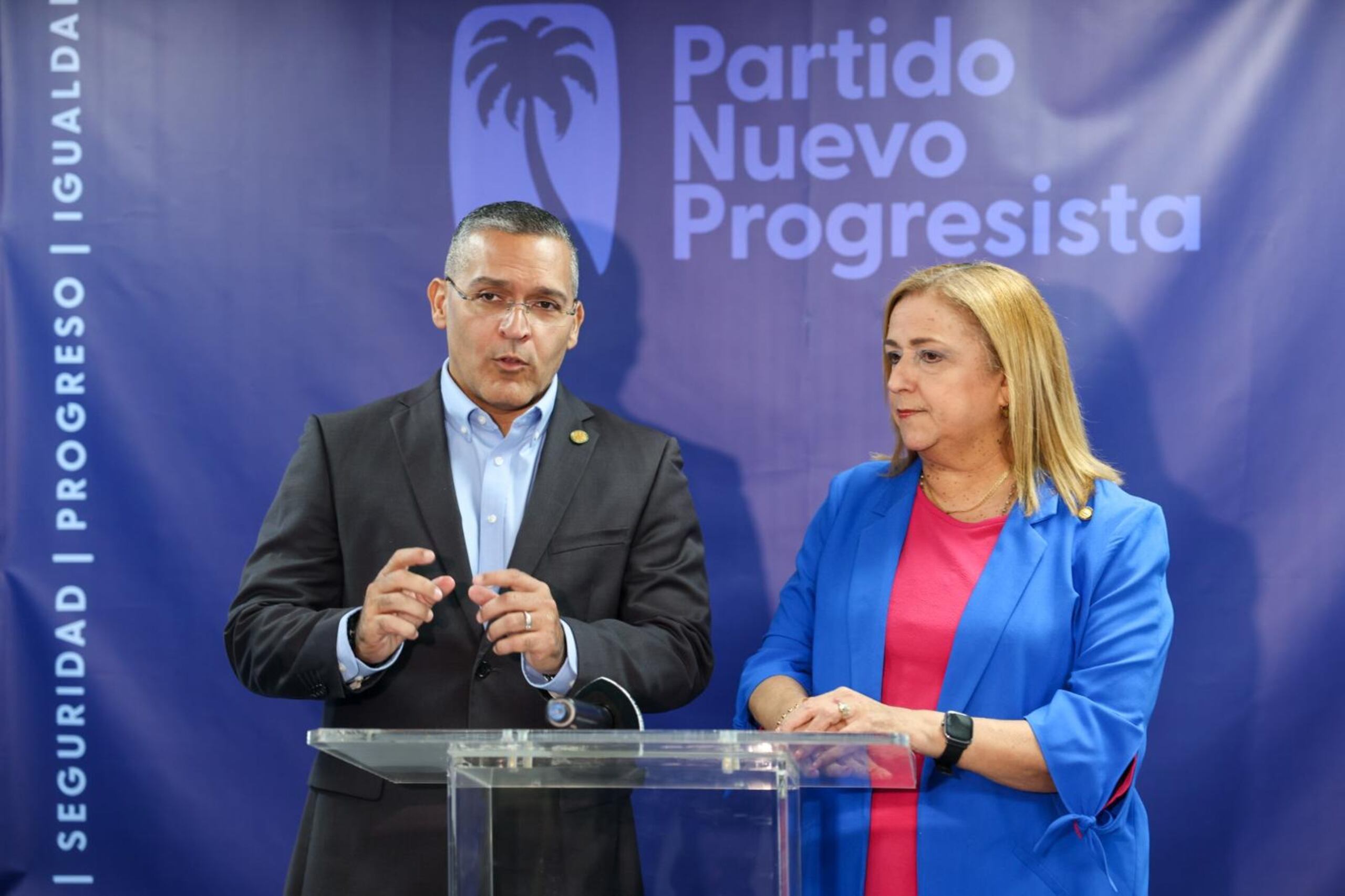 Legisladores del PNP, José "Quiquito" Meléndez y Lourdes Ramos, se oponen a proyecto que busca eliminar la OPFEI.