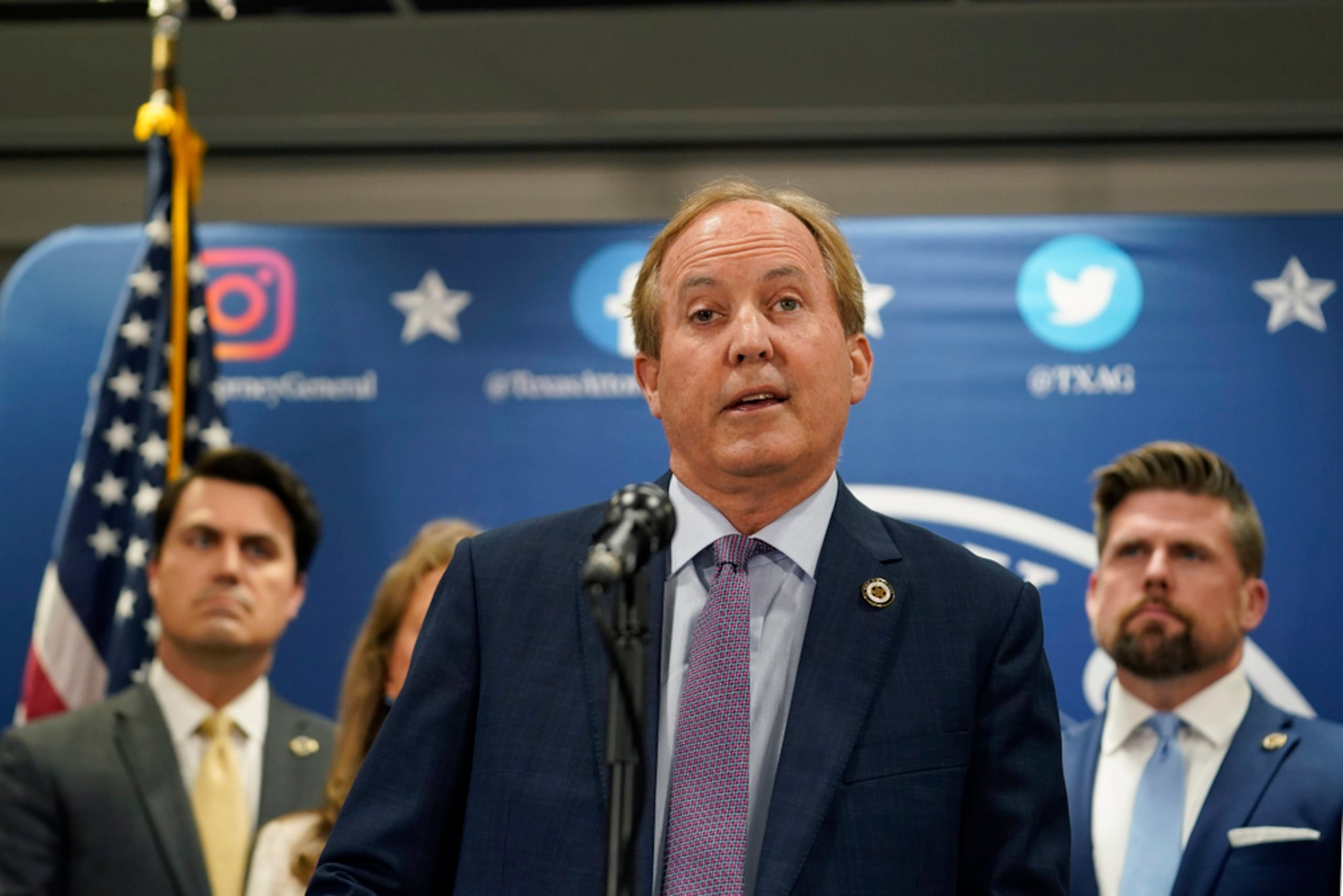 El fiscal general de Texas, Ken Paxton. (AP Foto/Eric Gay)