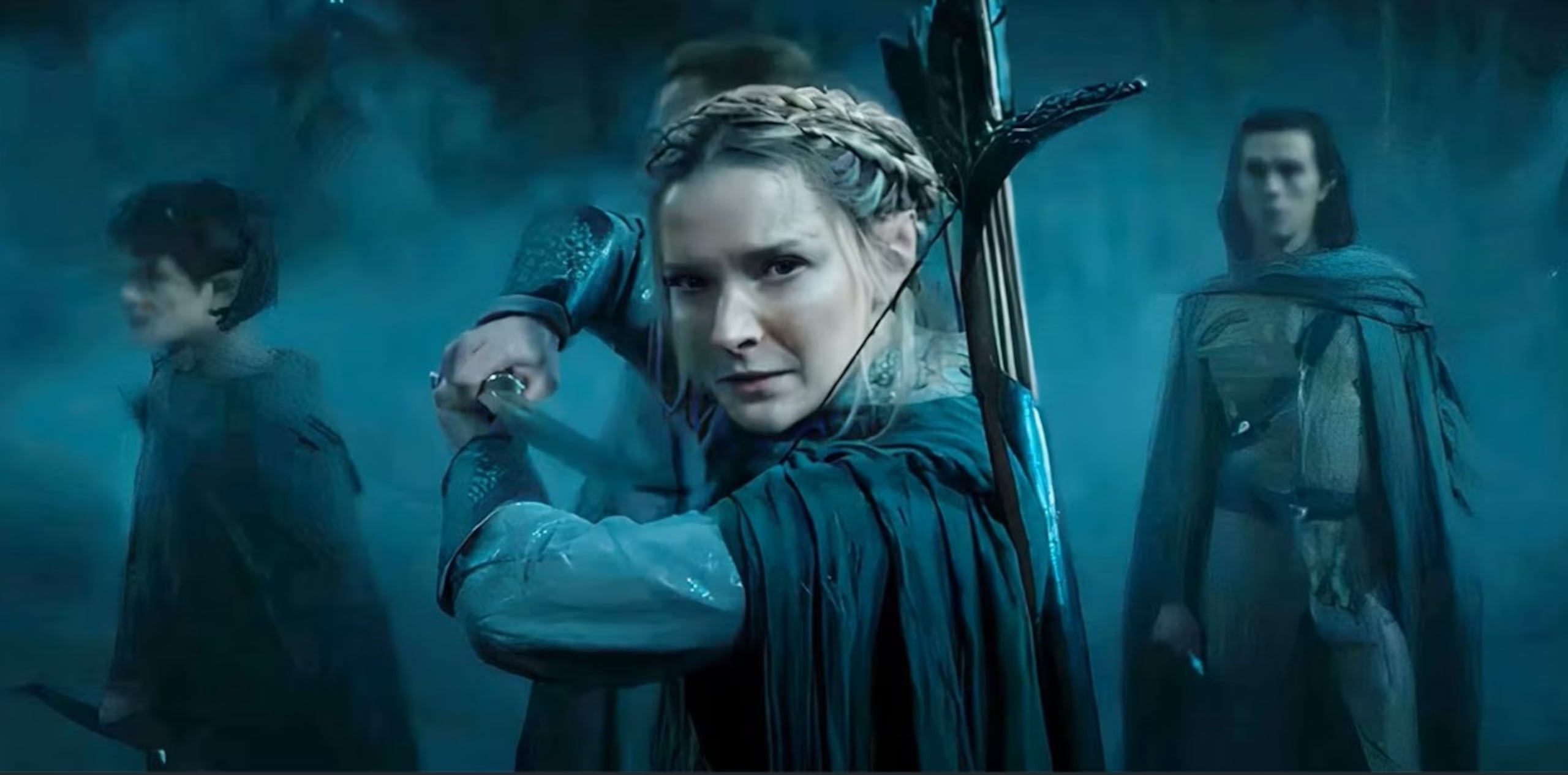 Morfydd Clark protagoniza la serie en el papel de "Galadriel".