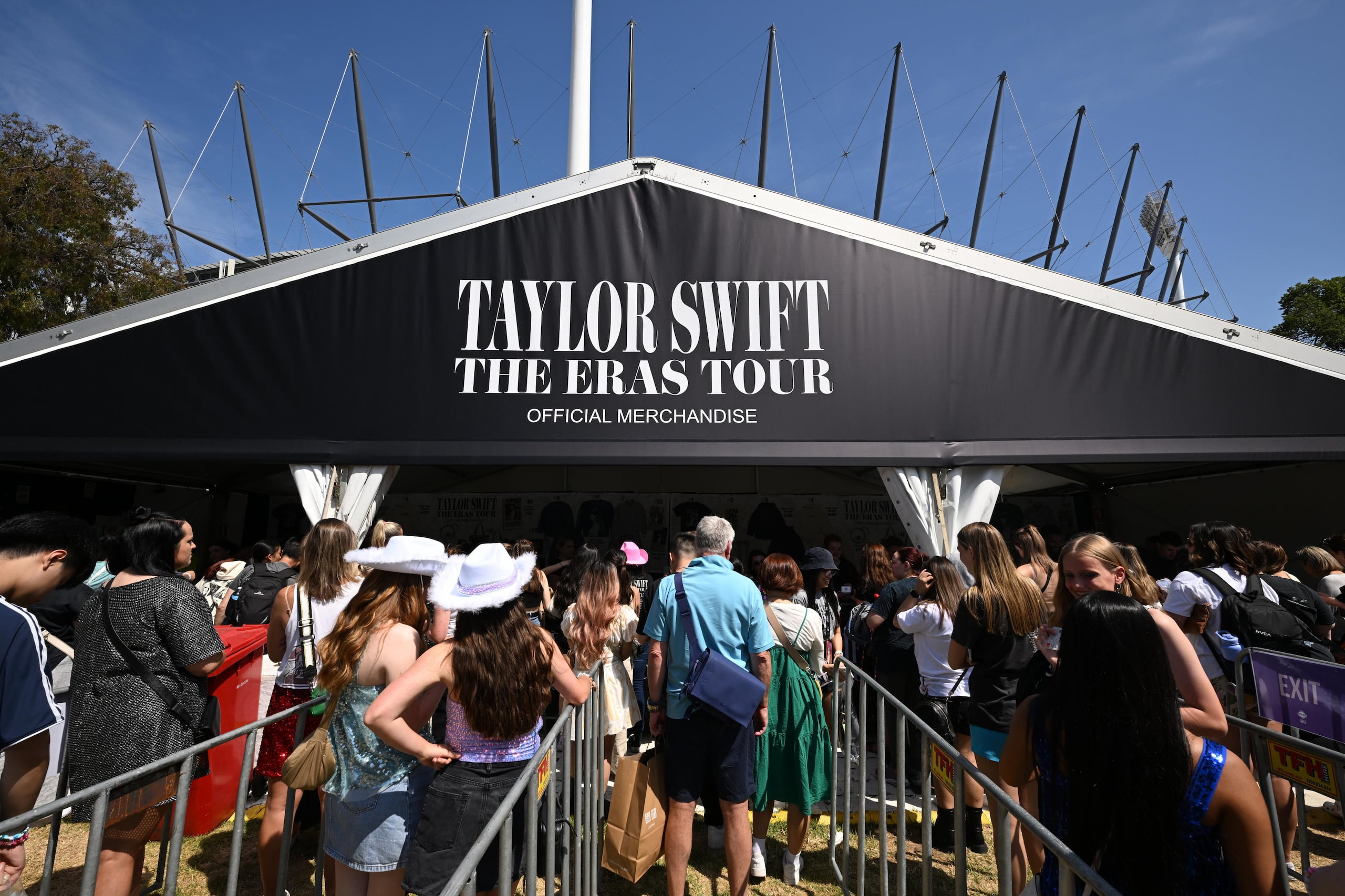 La cantante ofreció siete conciertos en las ciudades de Sídney y Melbourne como parte de su gira “The Eras Tour”. (EFE/EPA/JOEL CARRETT AUSTRALIA AND NEW ZEALAND OUT/Archivo)