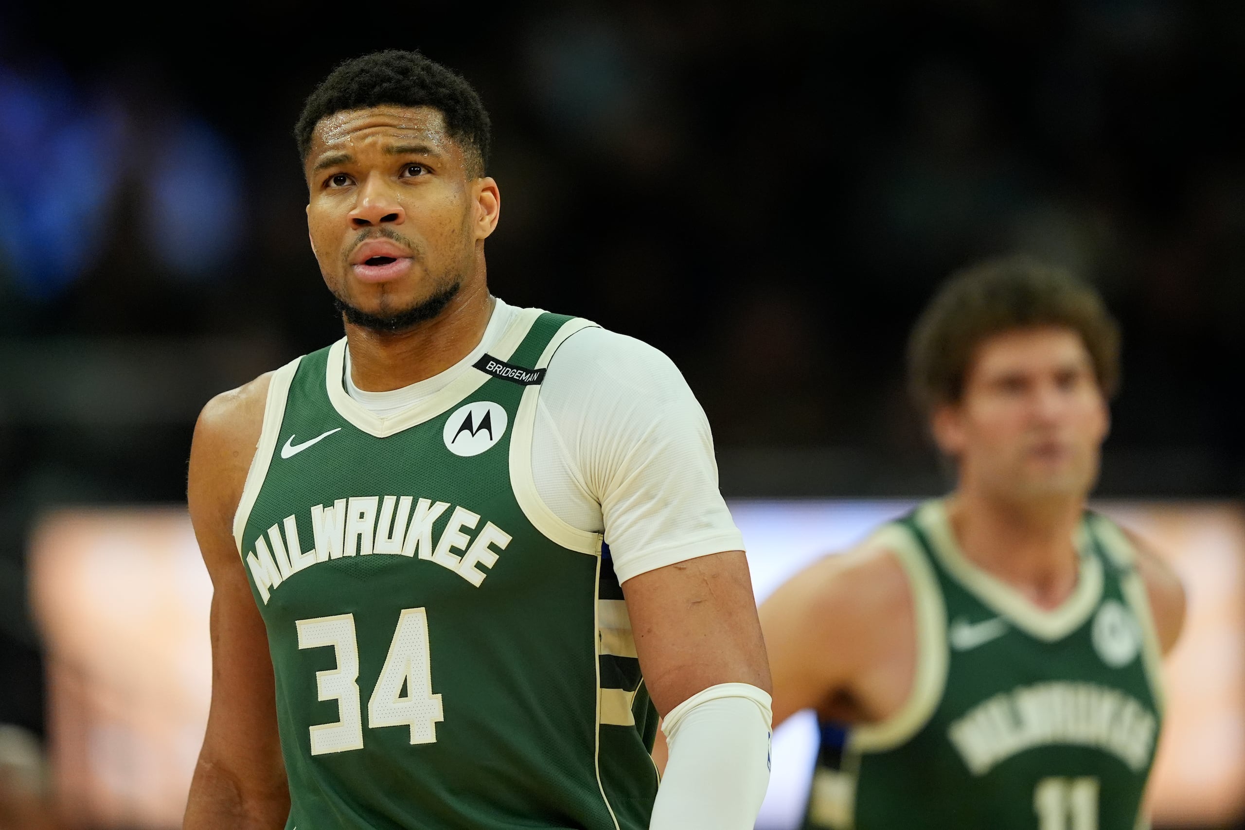 Giannis Antetokounmpo, de los Bucks de Milwaukee.