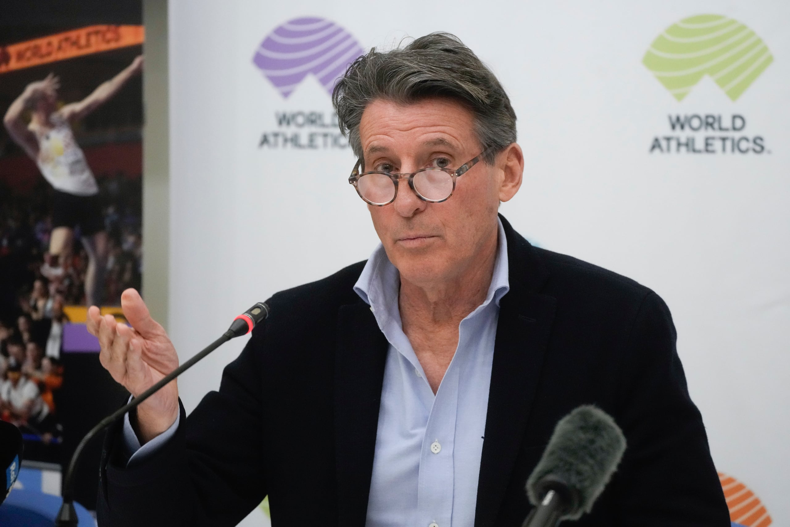 Sebastian Coe, presidente de la Federación Internacional de Atletismo, estuvo en competencia la semana pasada por el puesto de presidente del Comité Olímpico Internacional.