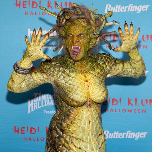 FOTOS: Heidi Klum lo vuelve a hacer y se transforma en una medusa