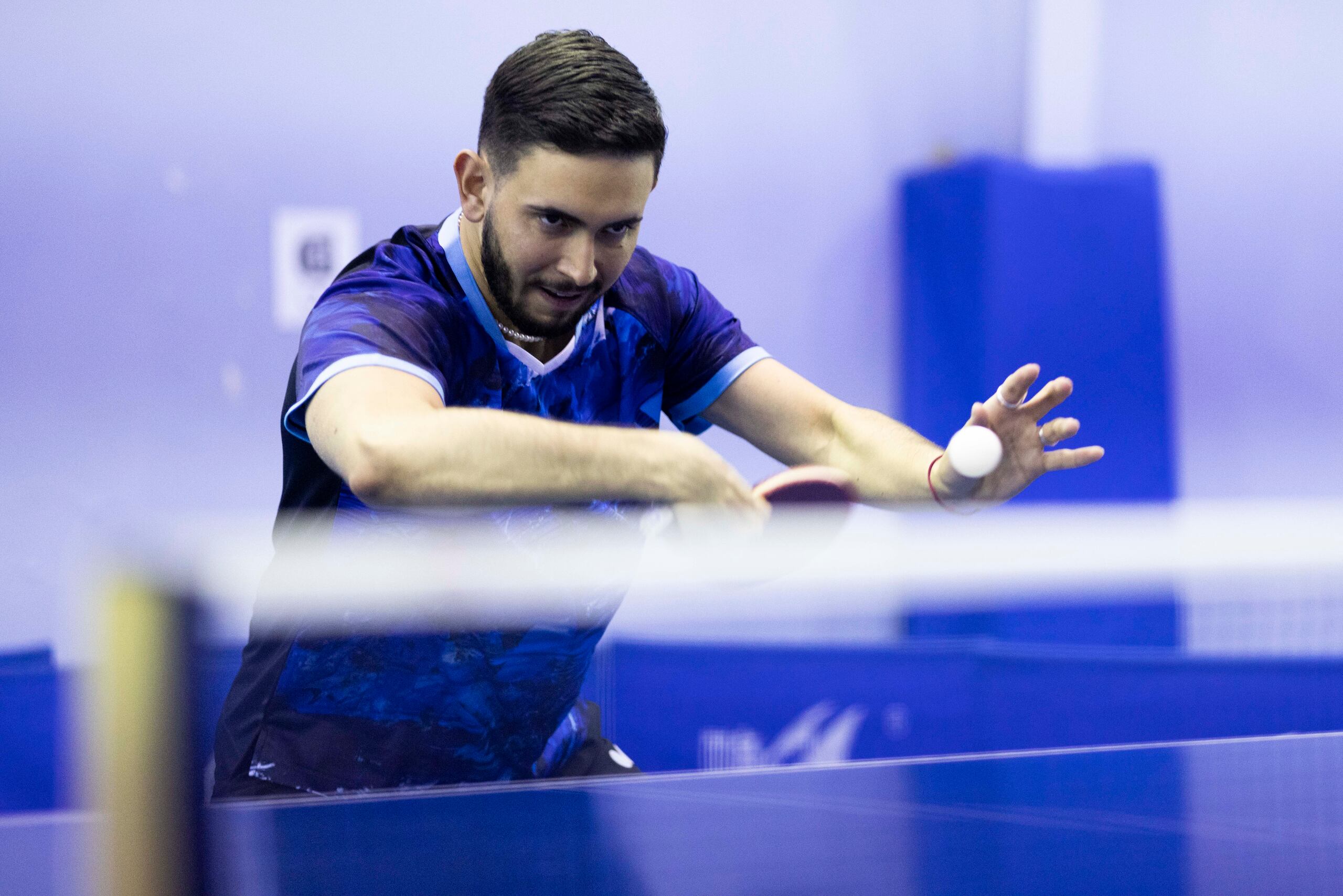 El tenismesista utuadeño Brian Afanador.