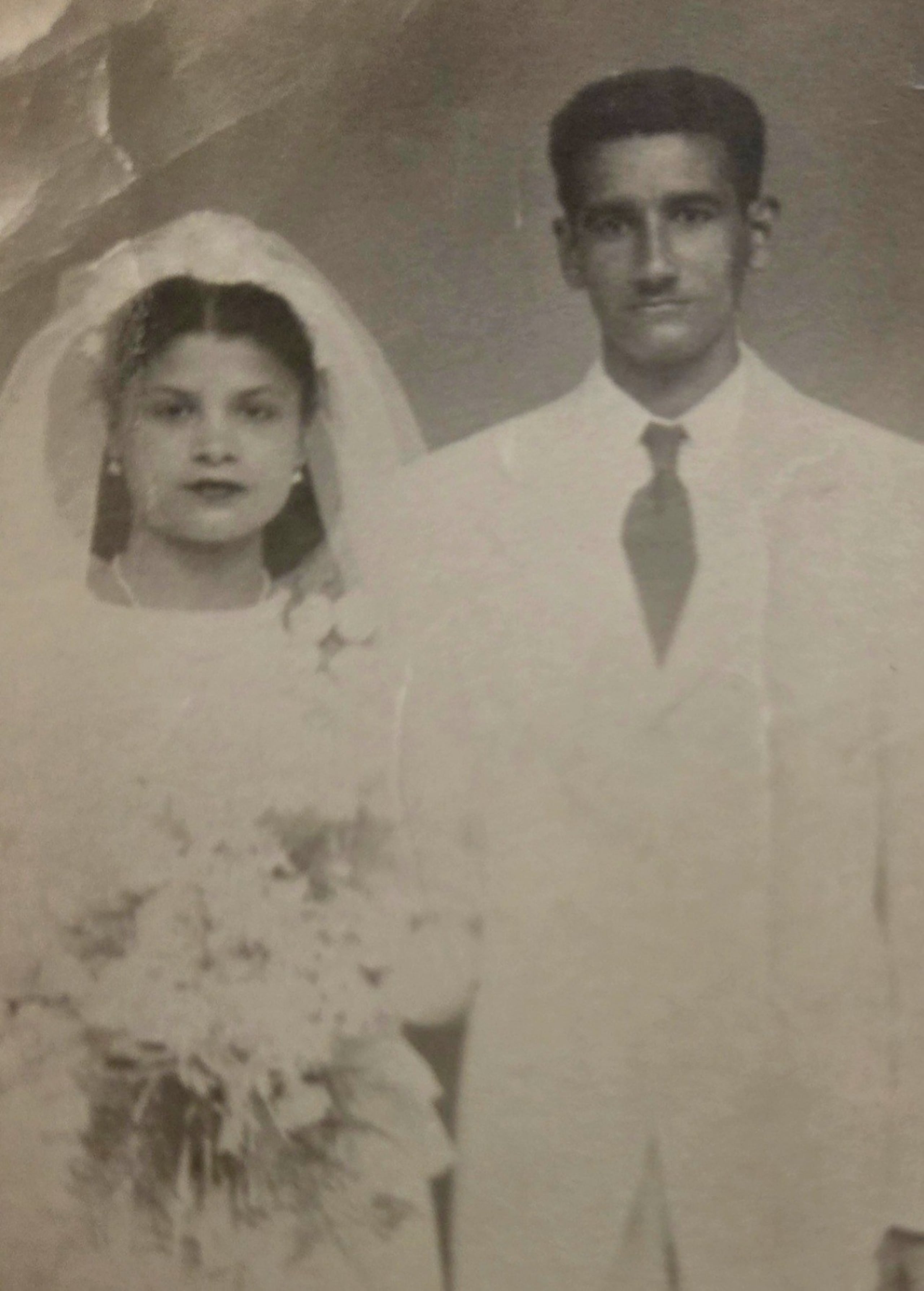 Doña Georgina contrjo nupcias en 1948 con Domingo Ramos, con quien estuvo casada hasta su muerte en 2021.