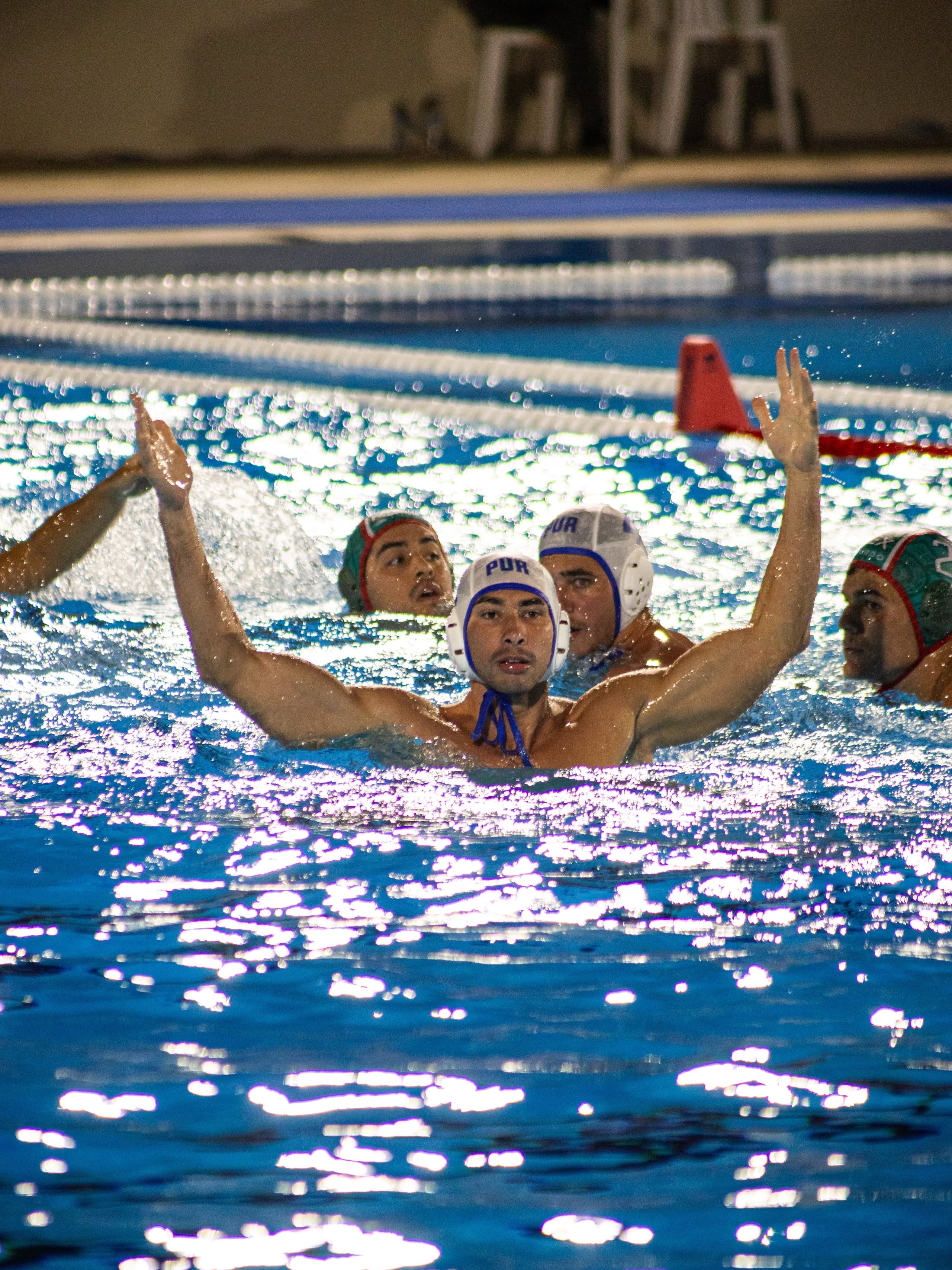 Puerto Rico consiguió su segunda victoria del torneo de polo acuático masculino en Santo Domingo.