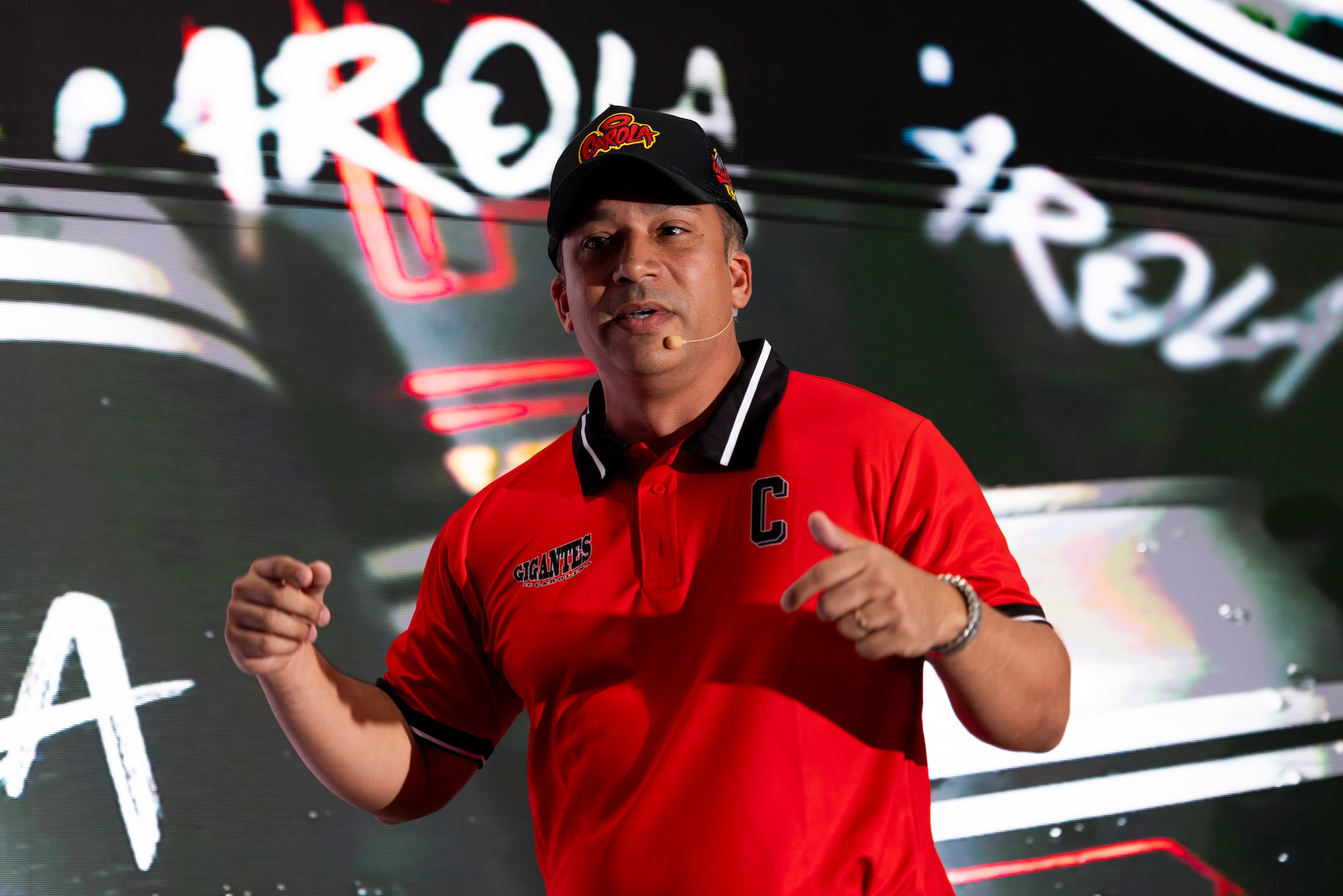 El apoderado de los Gigantes de Carolina, Héctor Horta.