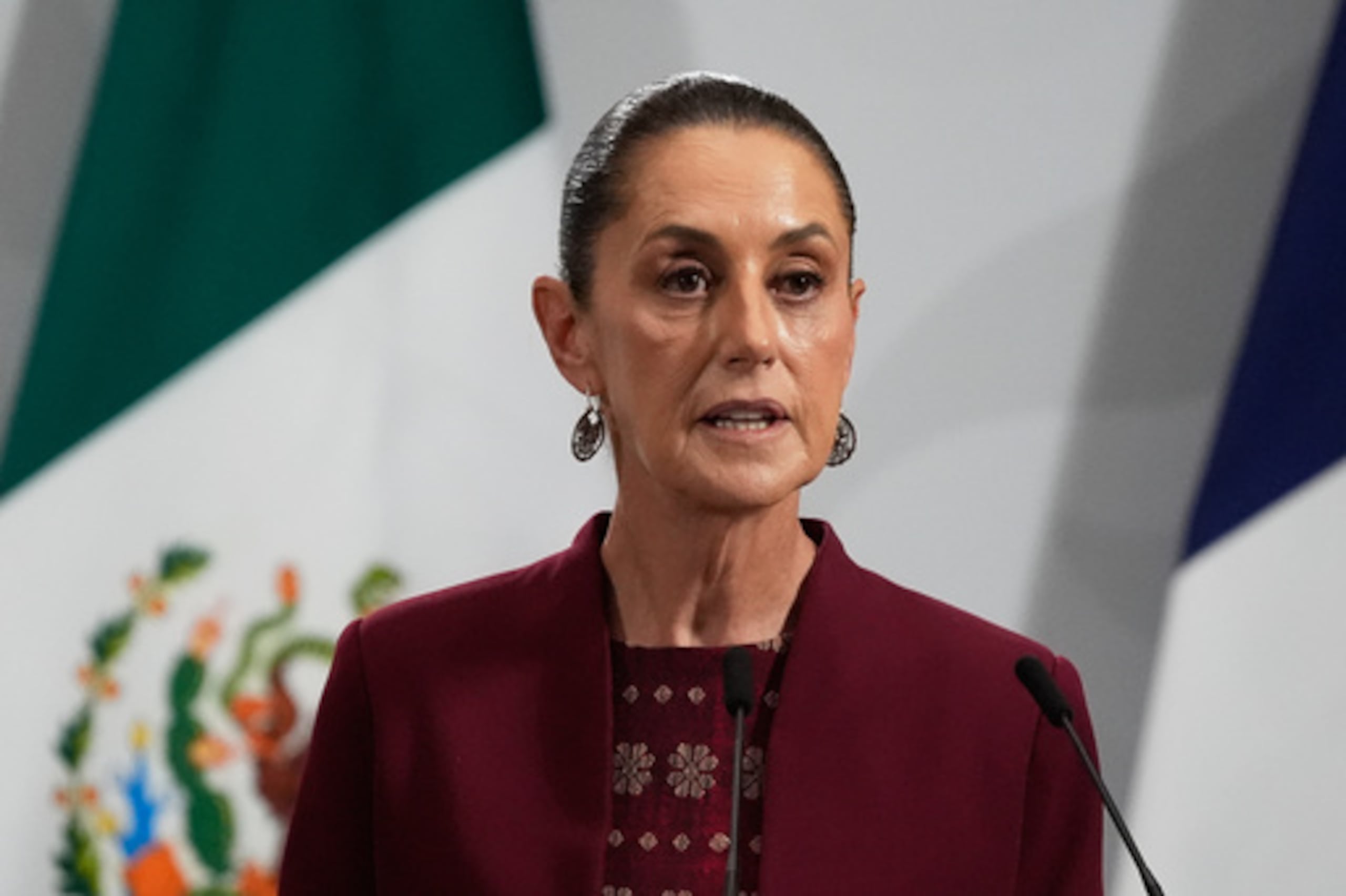 La presidenta mexicana Claudia Sheinbaum
