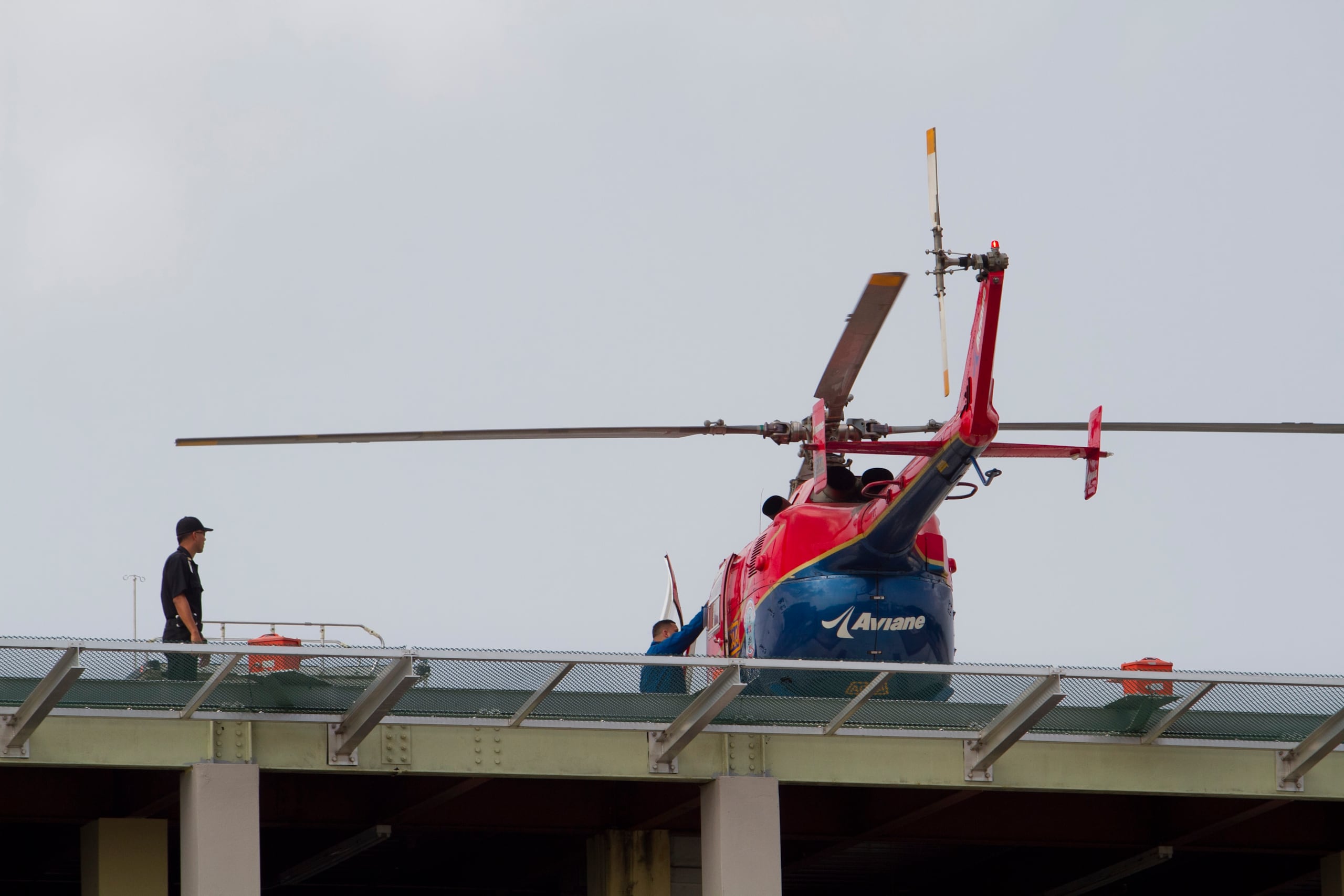 El accidente se reportó a la 1:19 p.m. del domingo.