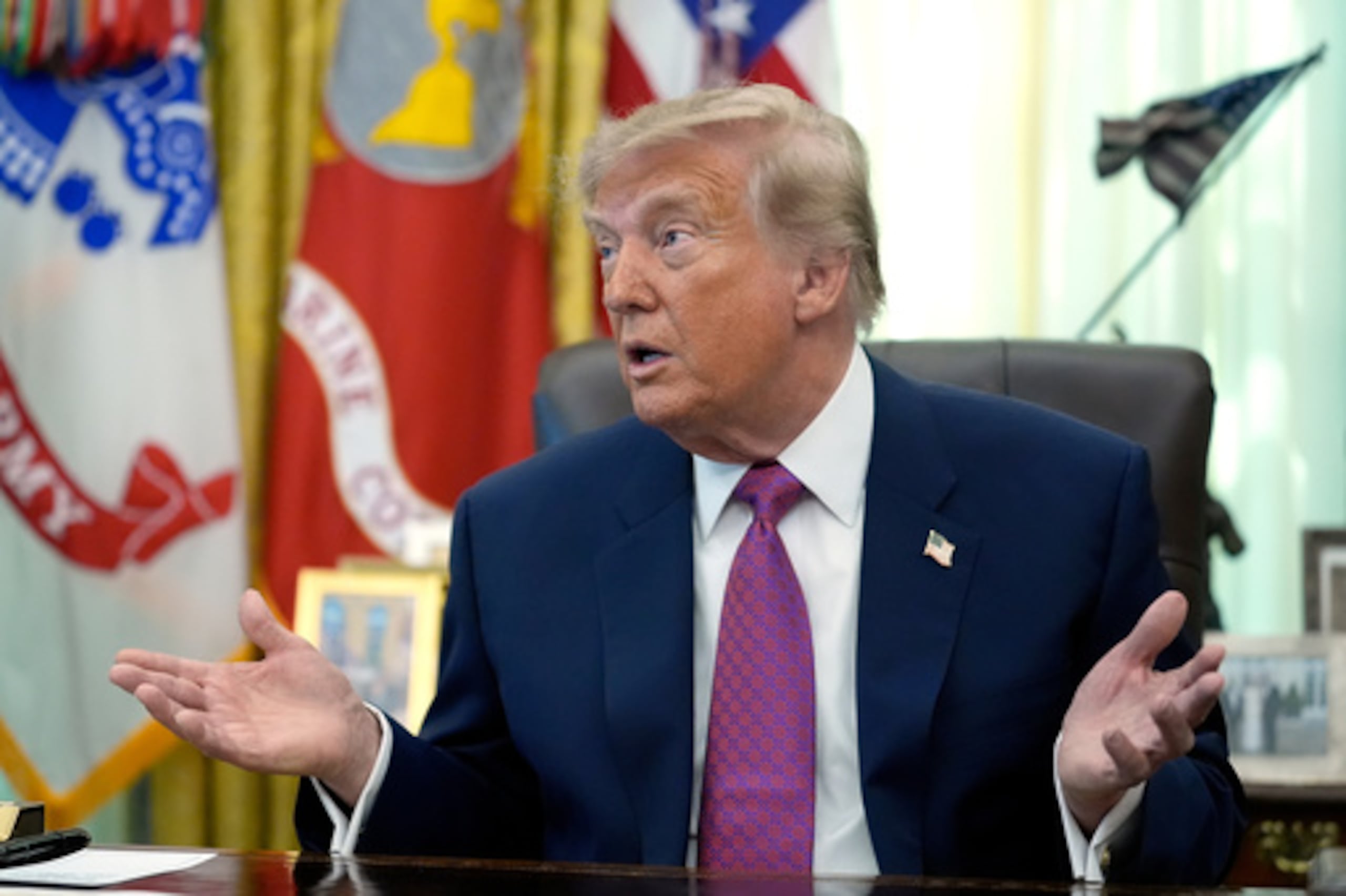 El presidente de Estados Unidos, Donald Trump.