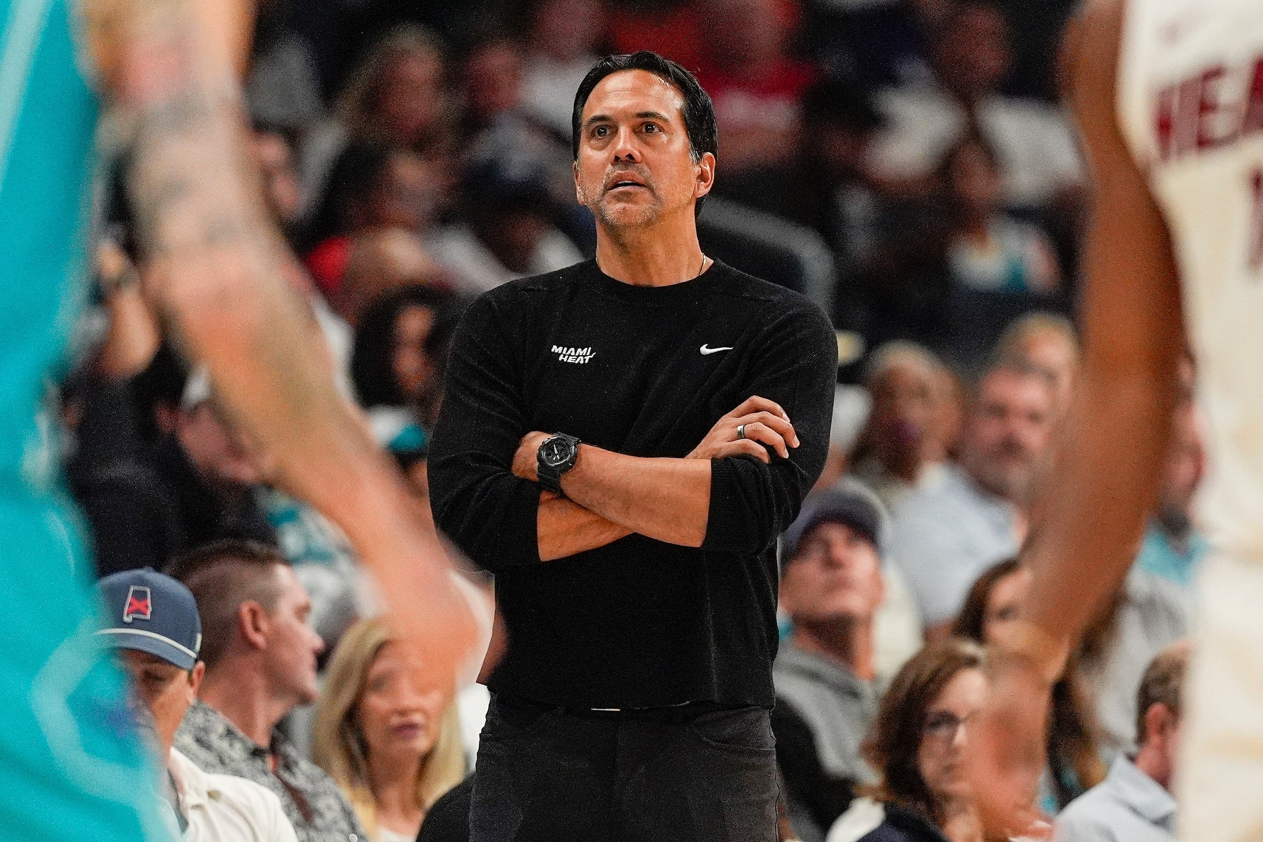 El dirigente del Heat de Miami, Erik Spoelstra.