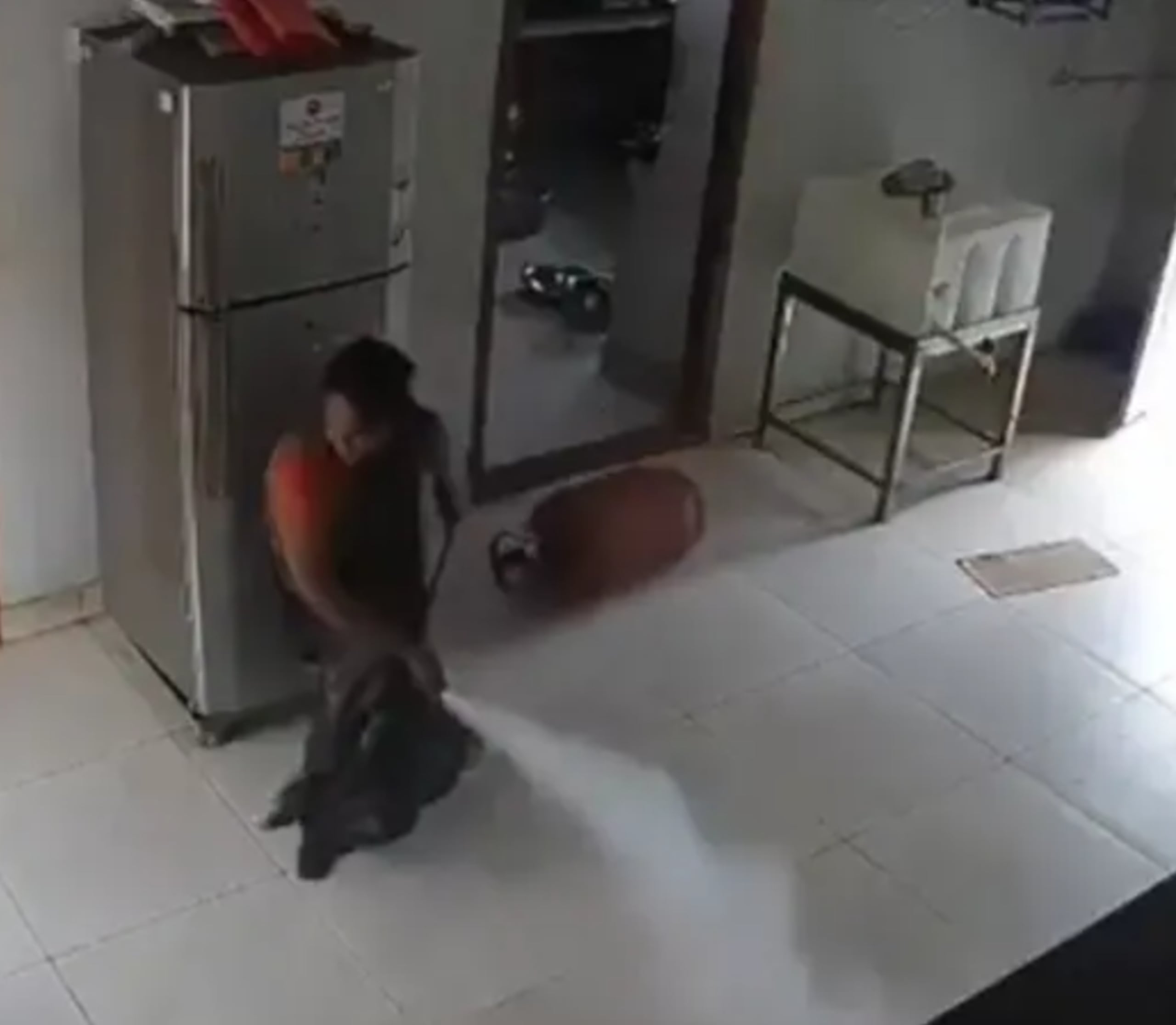 explosion gas