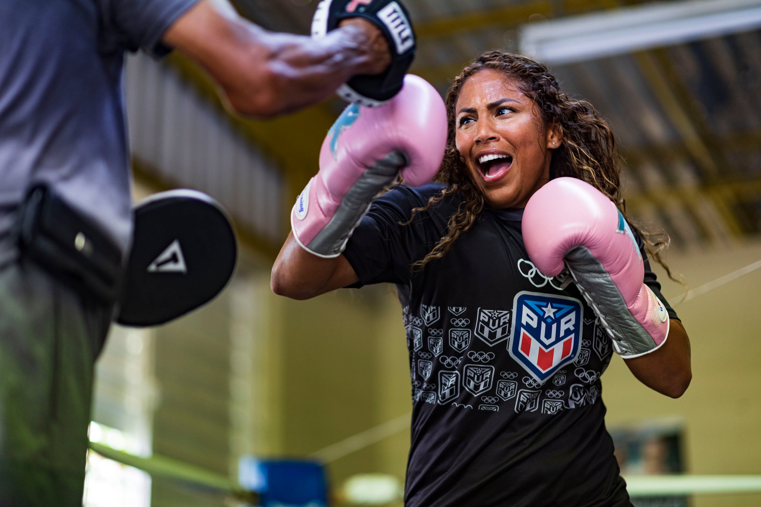 Kiria Tapia abre el preolímpico este domingo ante una púgil de Suecia.