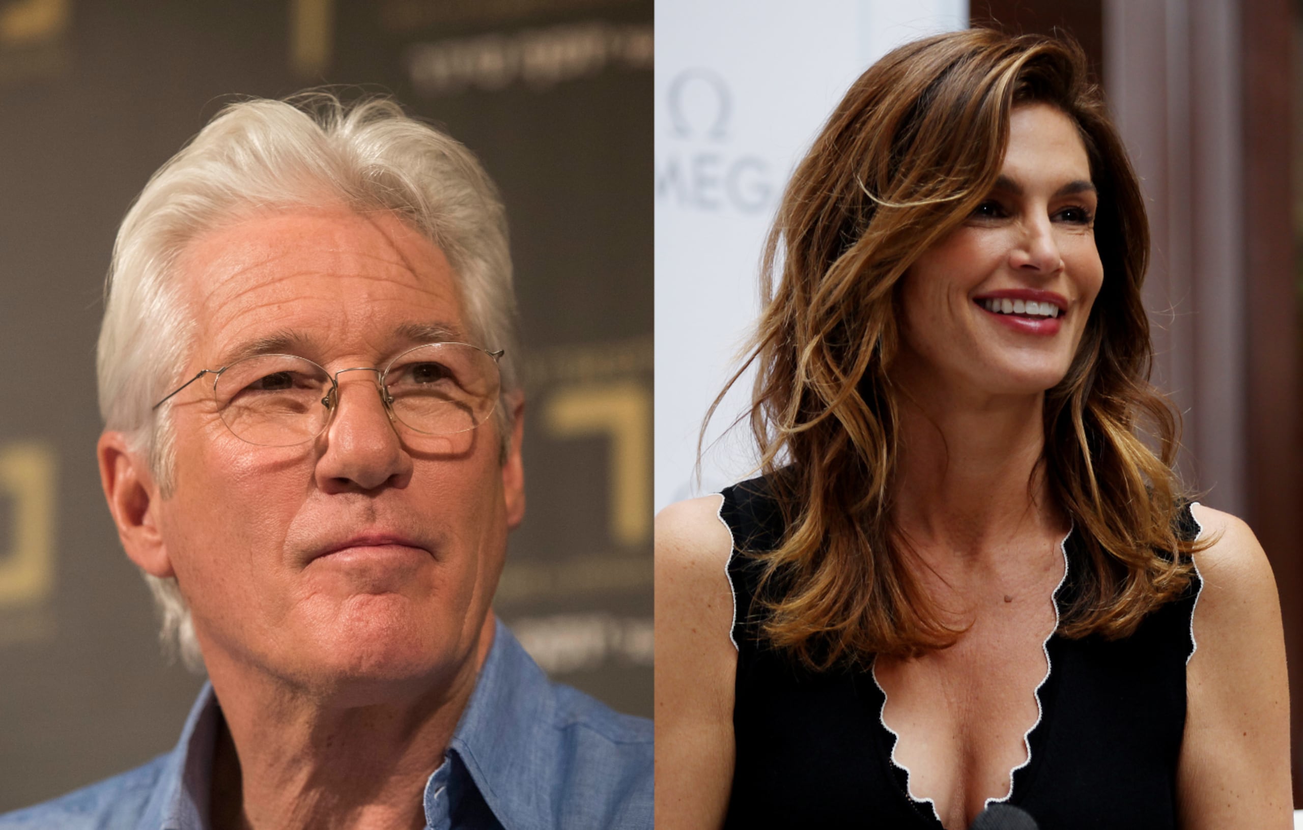 Richard Gere y Cindy Crawford se separaron en 1995, tras cuatro años de matrimonio.