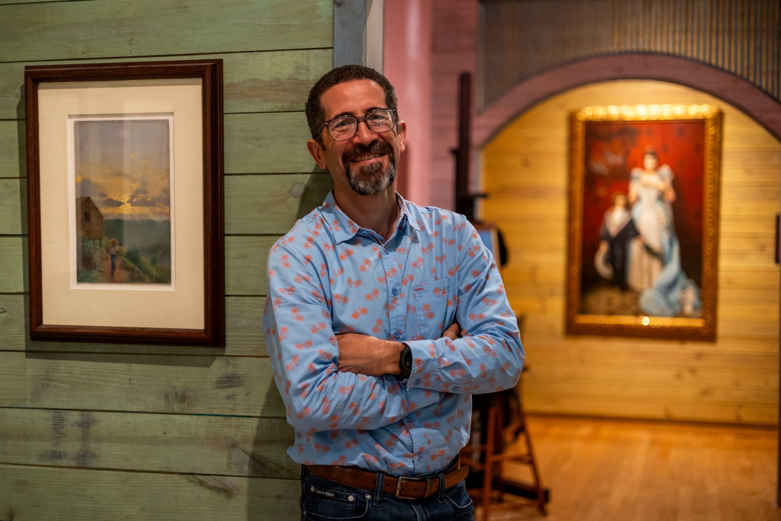 Jonathan J. Berríos, director del museo del recinto cayeyano.