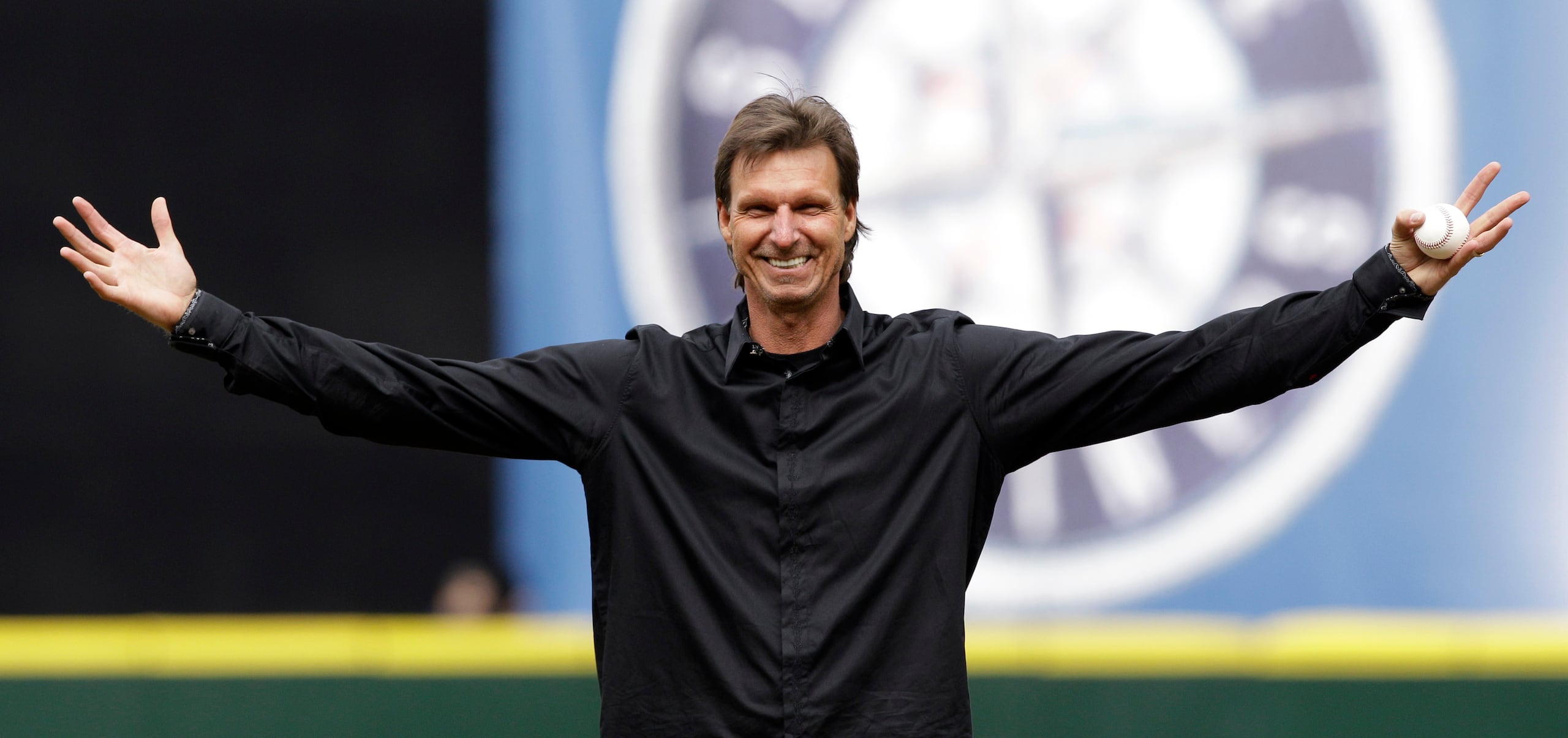 Randy Johnson, quien fuera lanzador de los Mariners de Seattle.