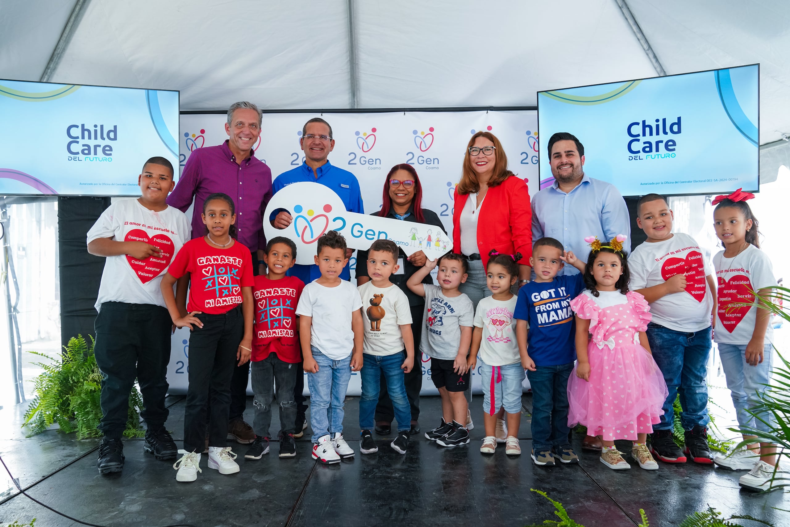 En el Centro 2Gen se brindarán servicios para el desarrollo infantil, incluyendo psicología, desarrollo del lenguaje y comunicación, educación especial y desarrollo socioemocional, entre otros.
