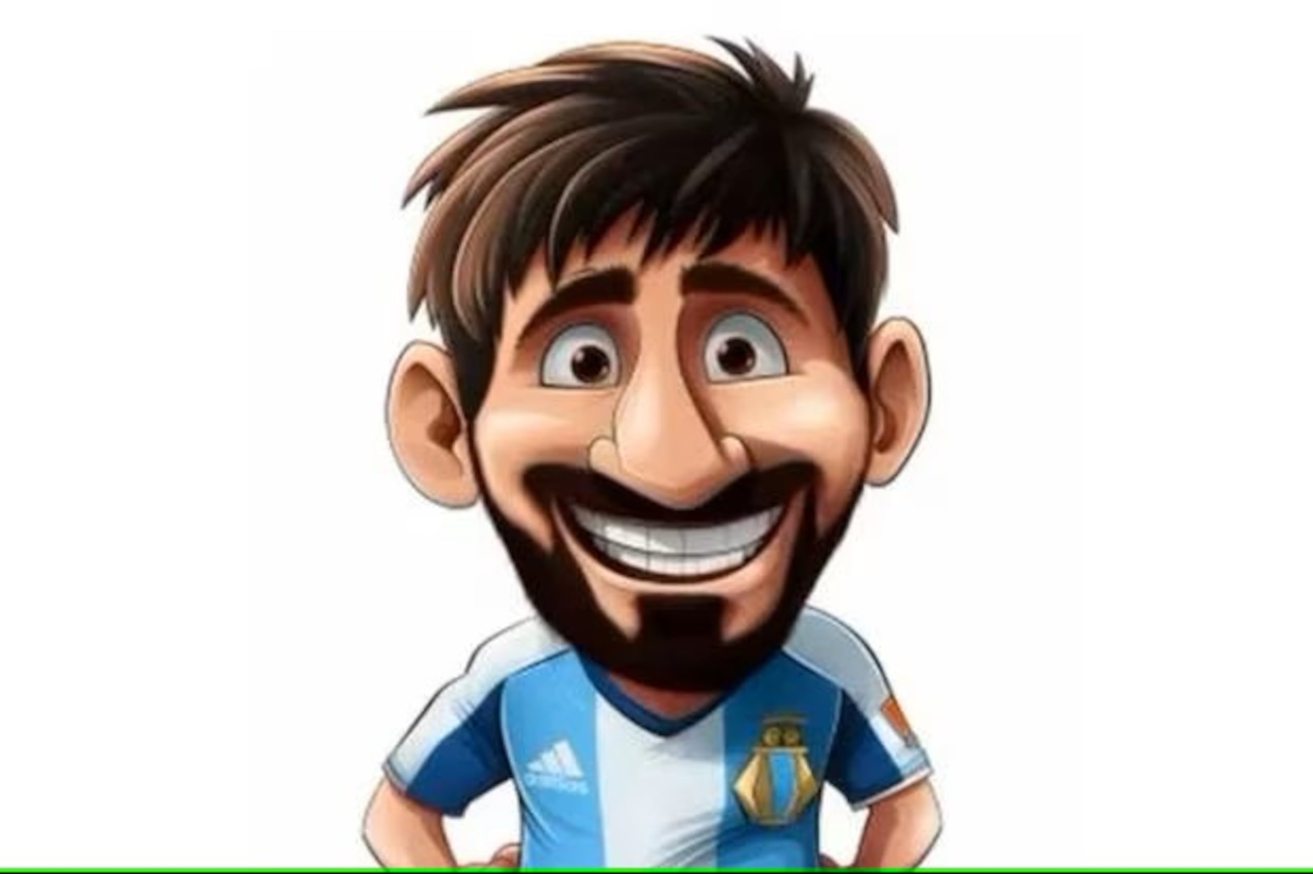 Así luciría Messi como un personaje de Disney, según la inteligencia artificial.