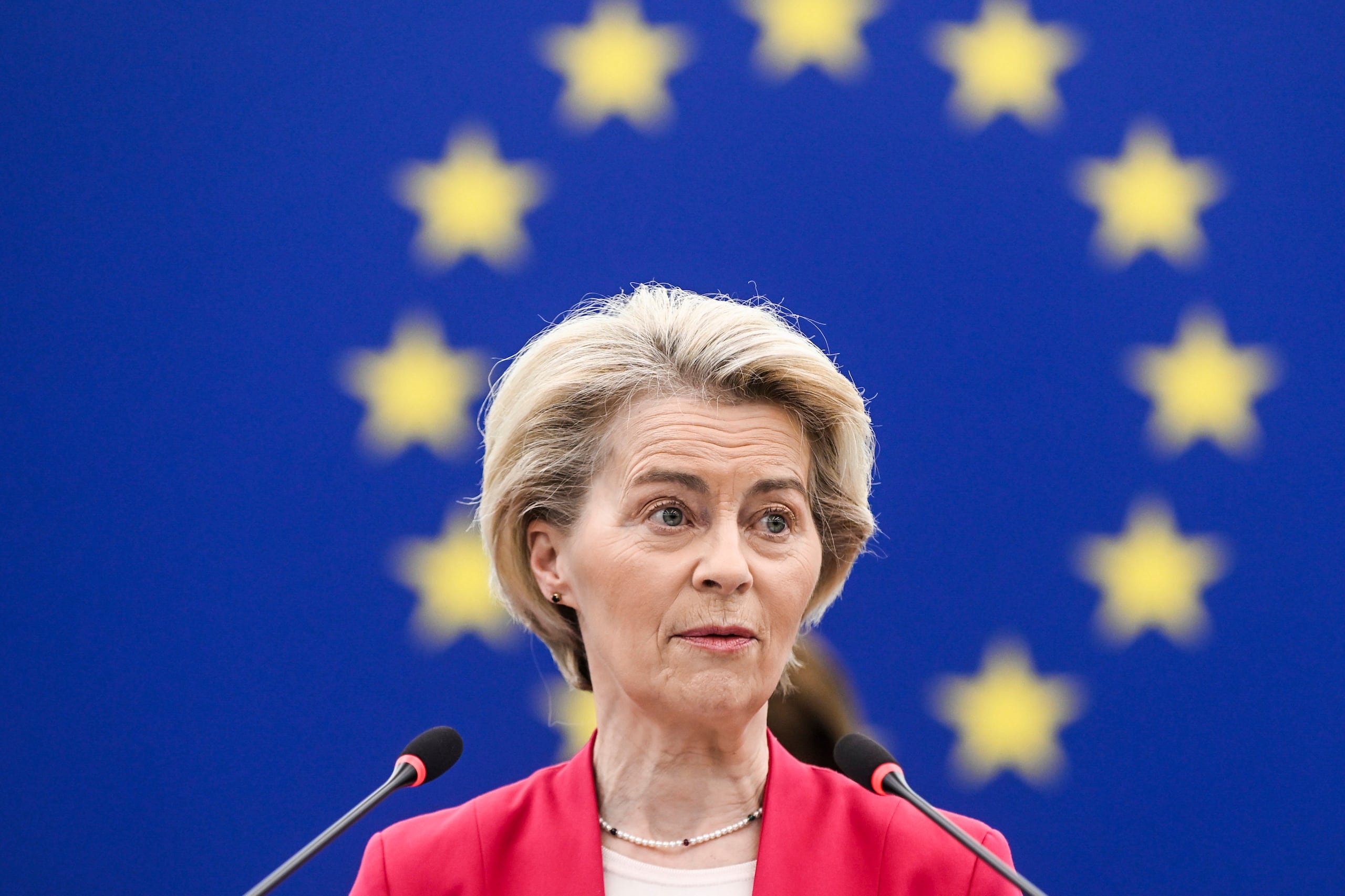 Ursula von der Leyen, presidenta de la Comisión Europea.