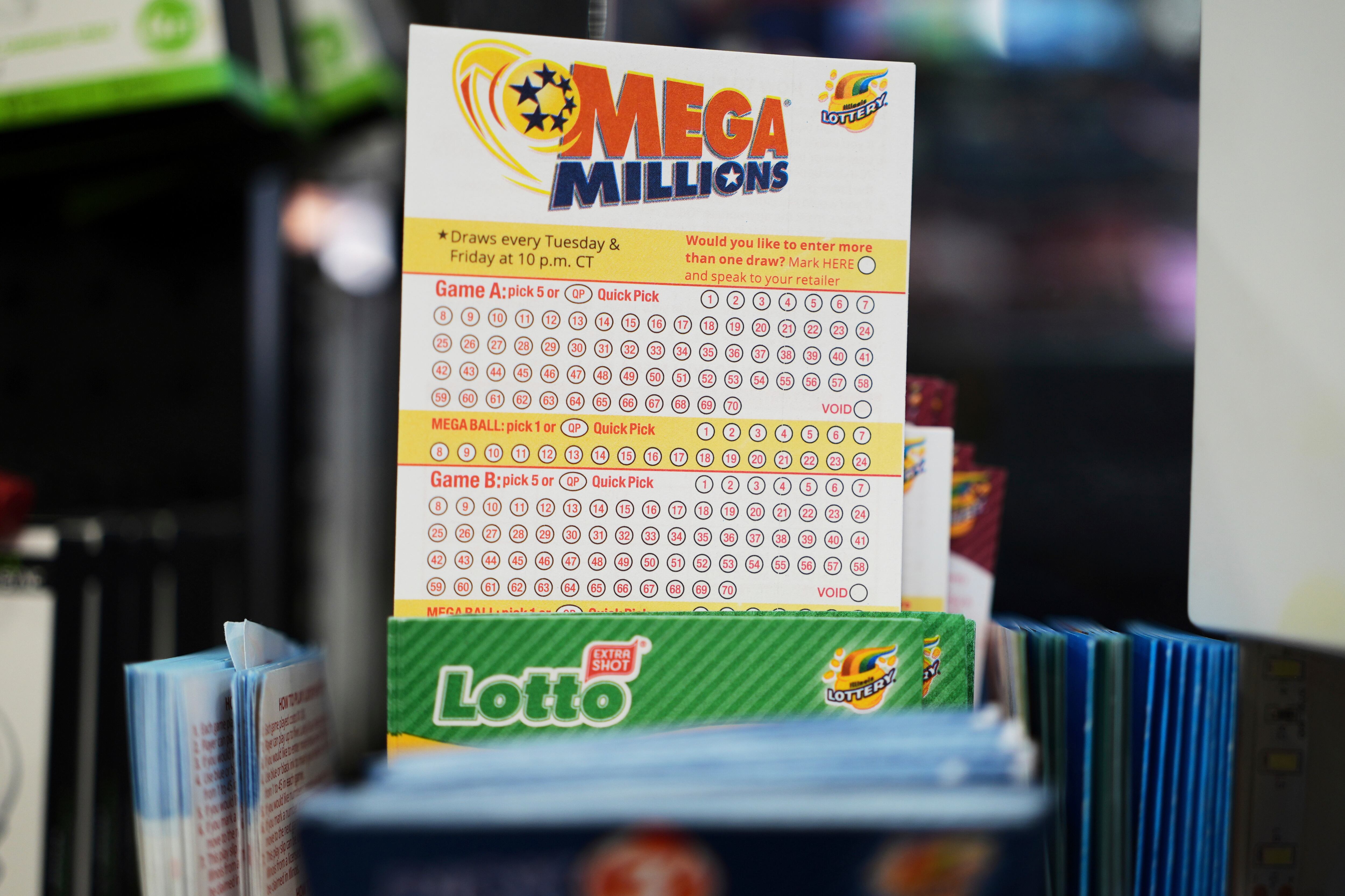 Imagen de la cobertura de: Boleto de Mega Millions en Florida gana premio mayor de $800 millones