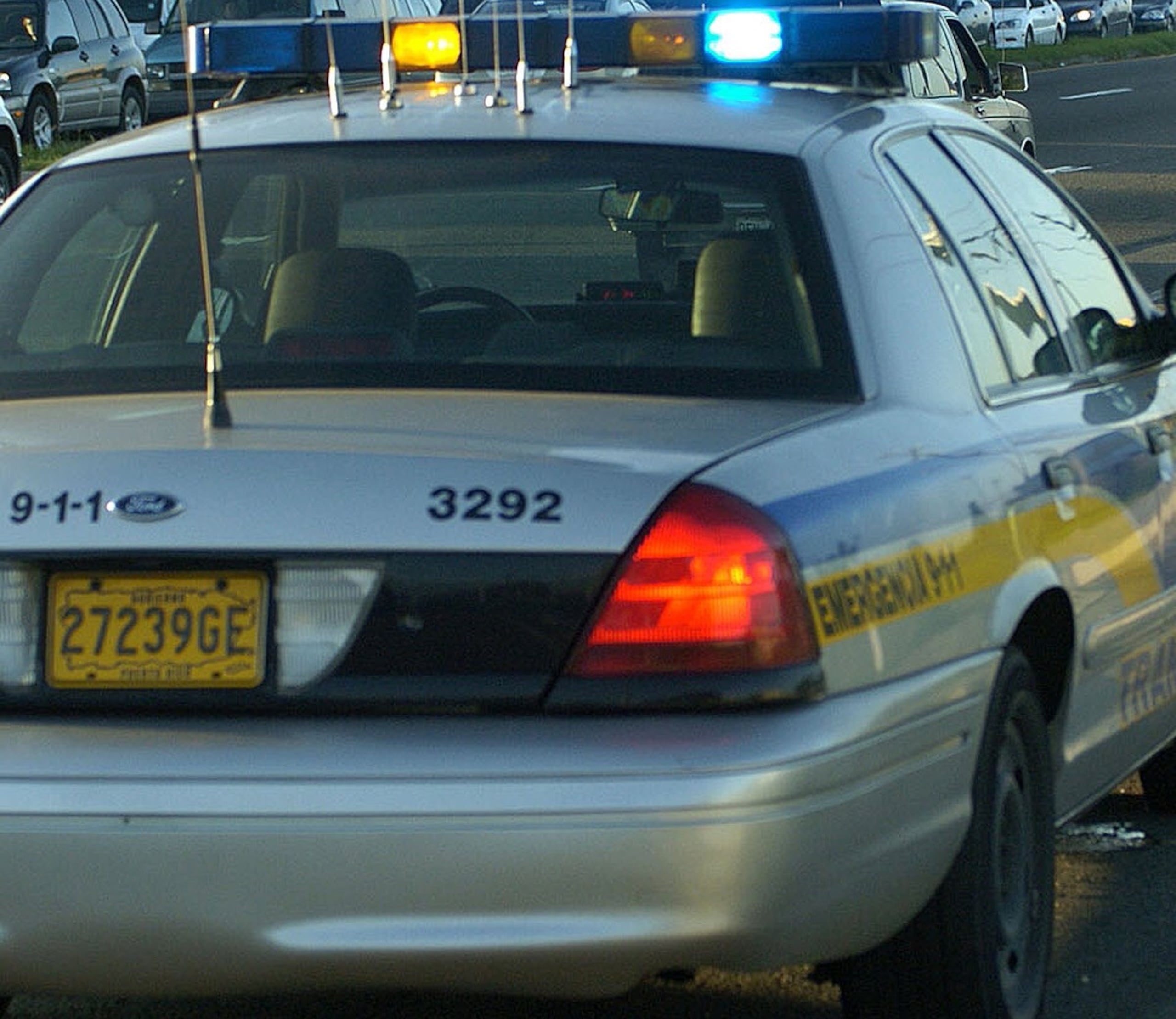 La Policía investiga la escena. (GFR Media)