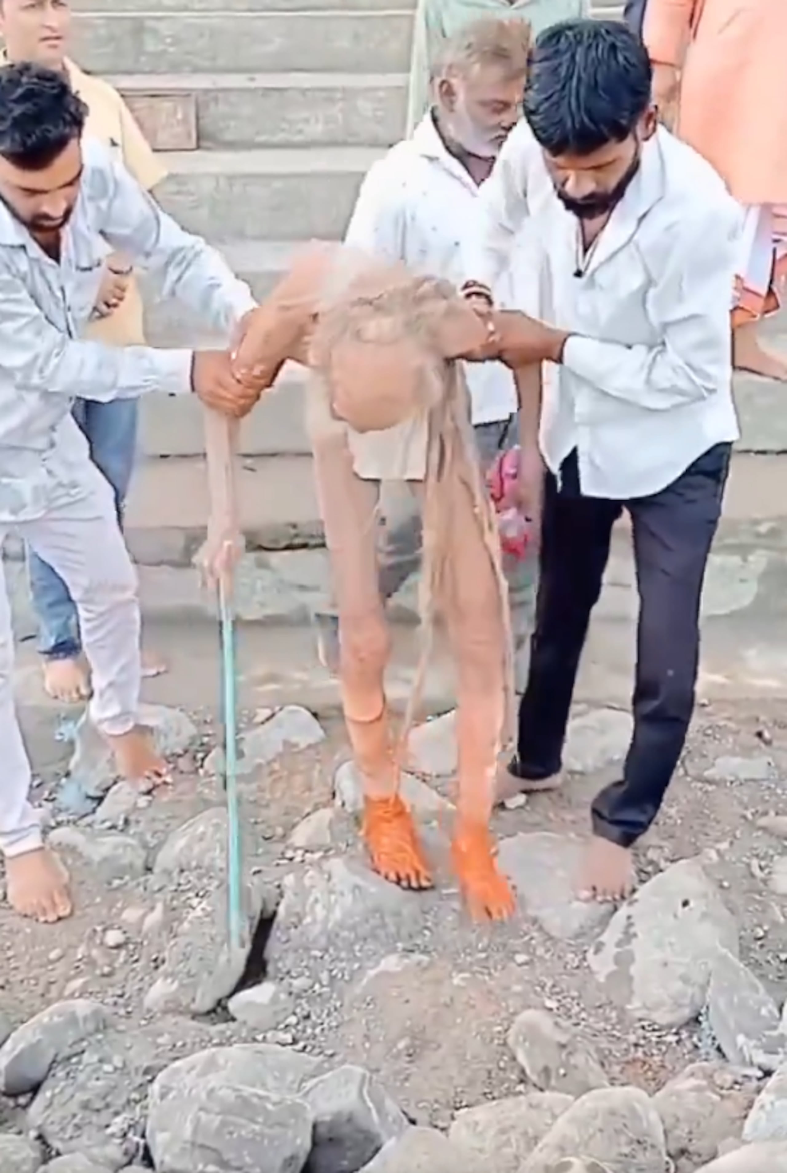 los medios reportan que este hombre suele participar en obras de bienestar social.