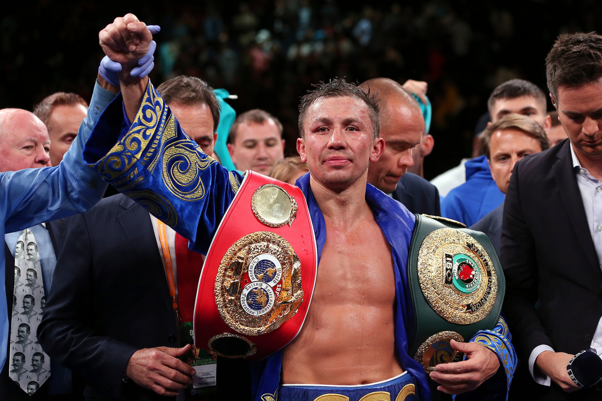 Gennadiy Golovkin terminó su carrera con récord de 42 victorias, dos derrotas y un empate, con 37 nocauts.