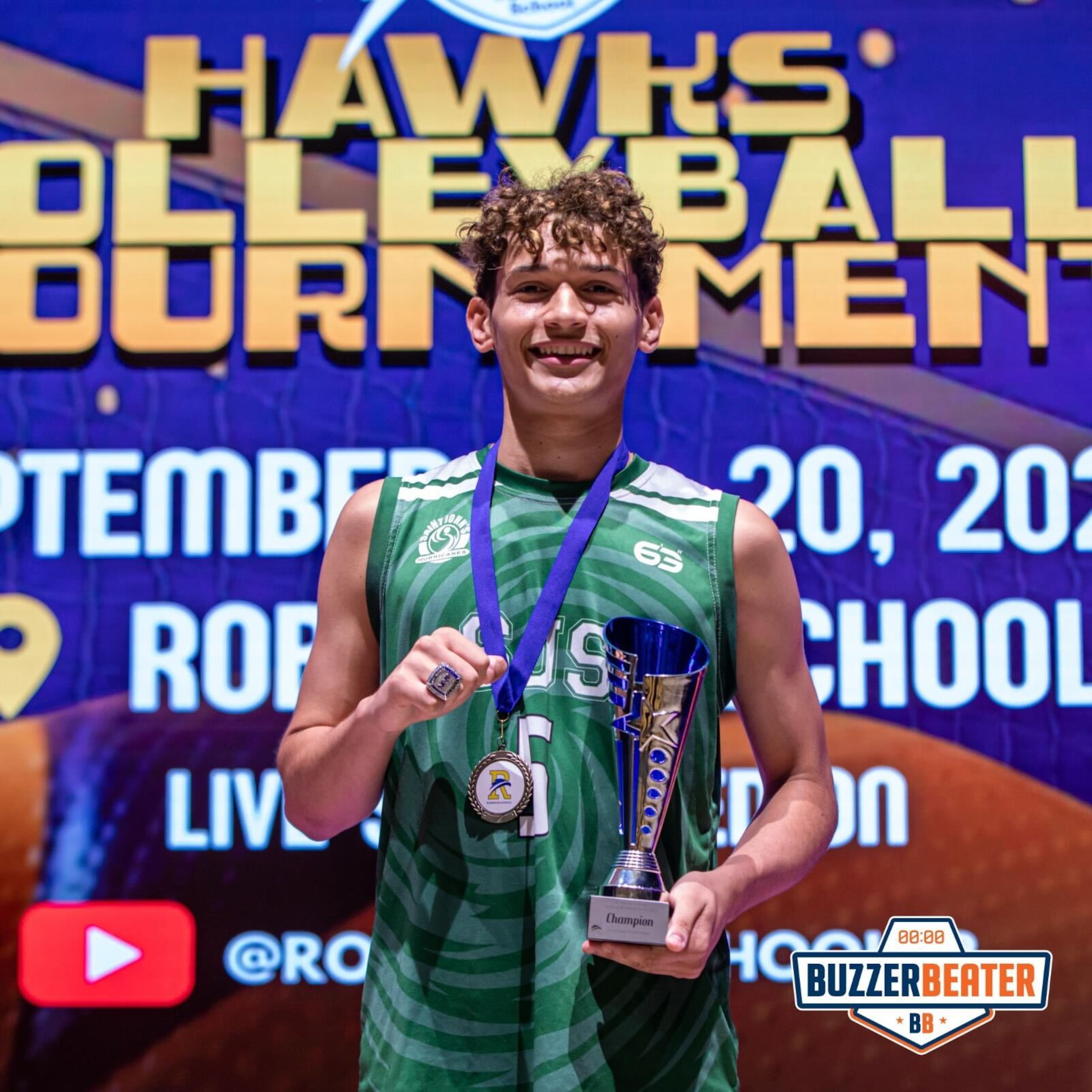 Spiro Torres, de Saint John’s School.