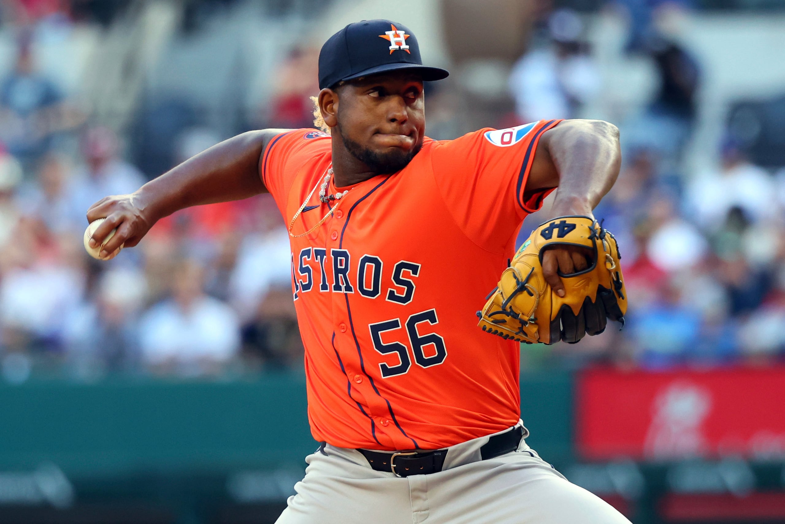El dominicano Ronel Blanco, de los Astros de Houston, ha sido el mejor abridor de la novena.