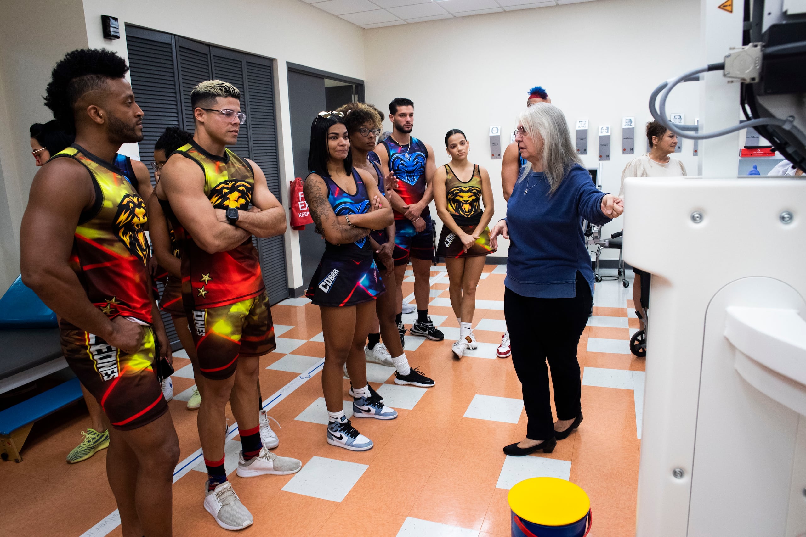 Hicieron un recorrido por las facilidades.