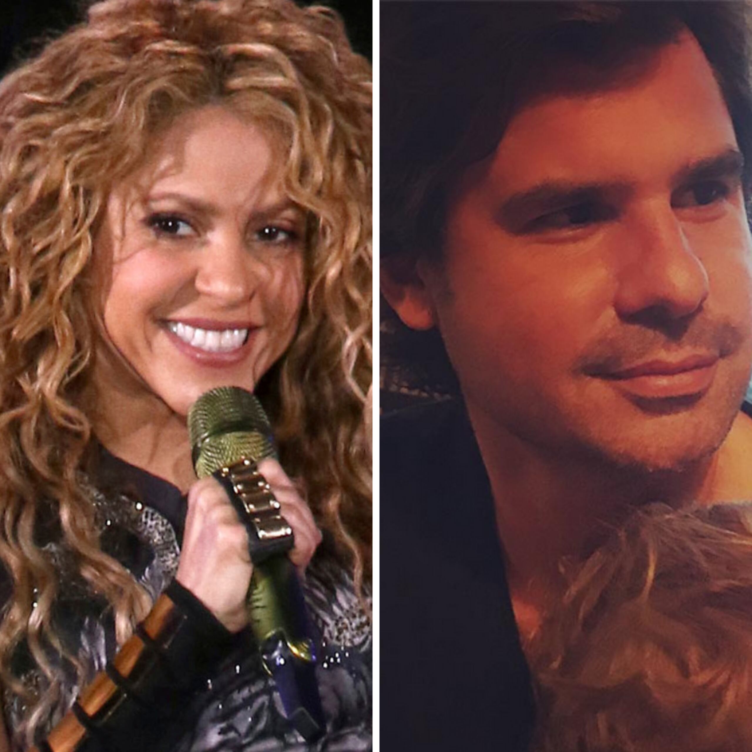 Shakira y Antonio de la Rúa
