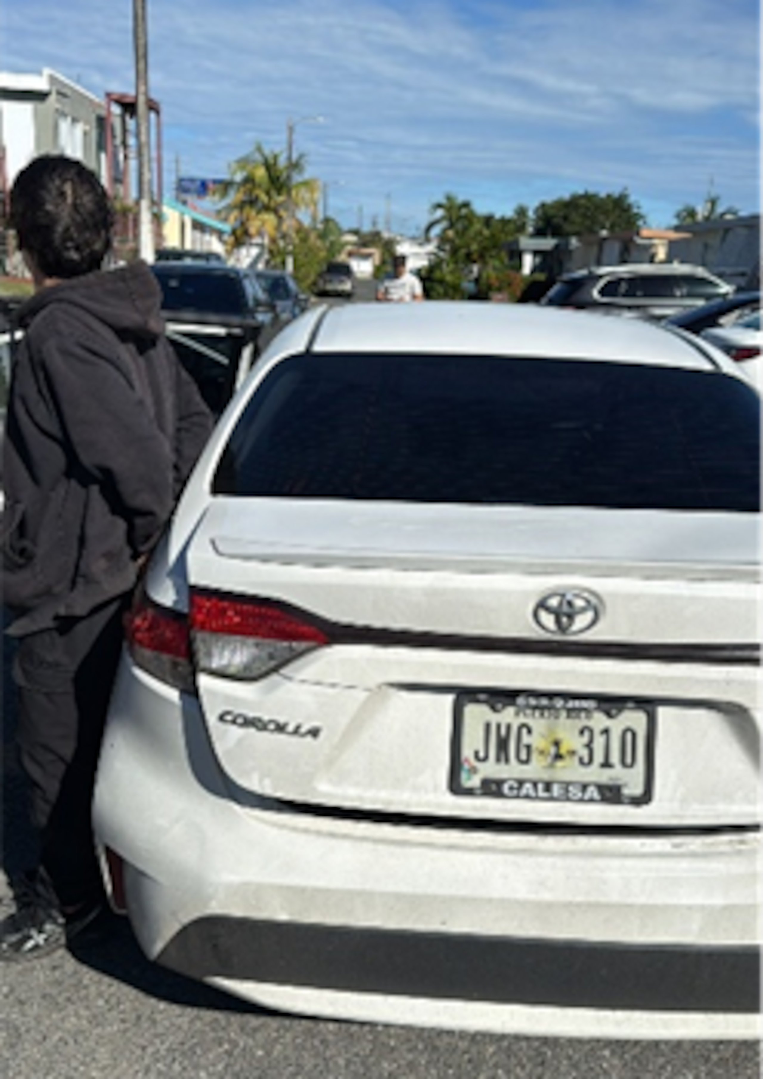 La intervención se produjo tras una vigilancia realizada por agentes de la división de Inteligencia y Arrestos de Fajardo.