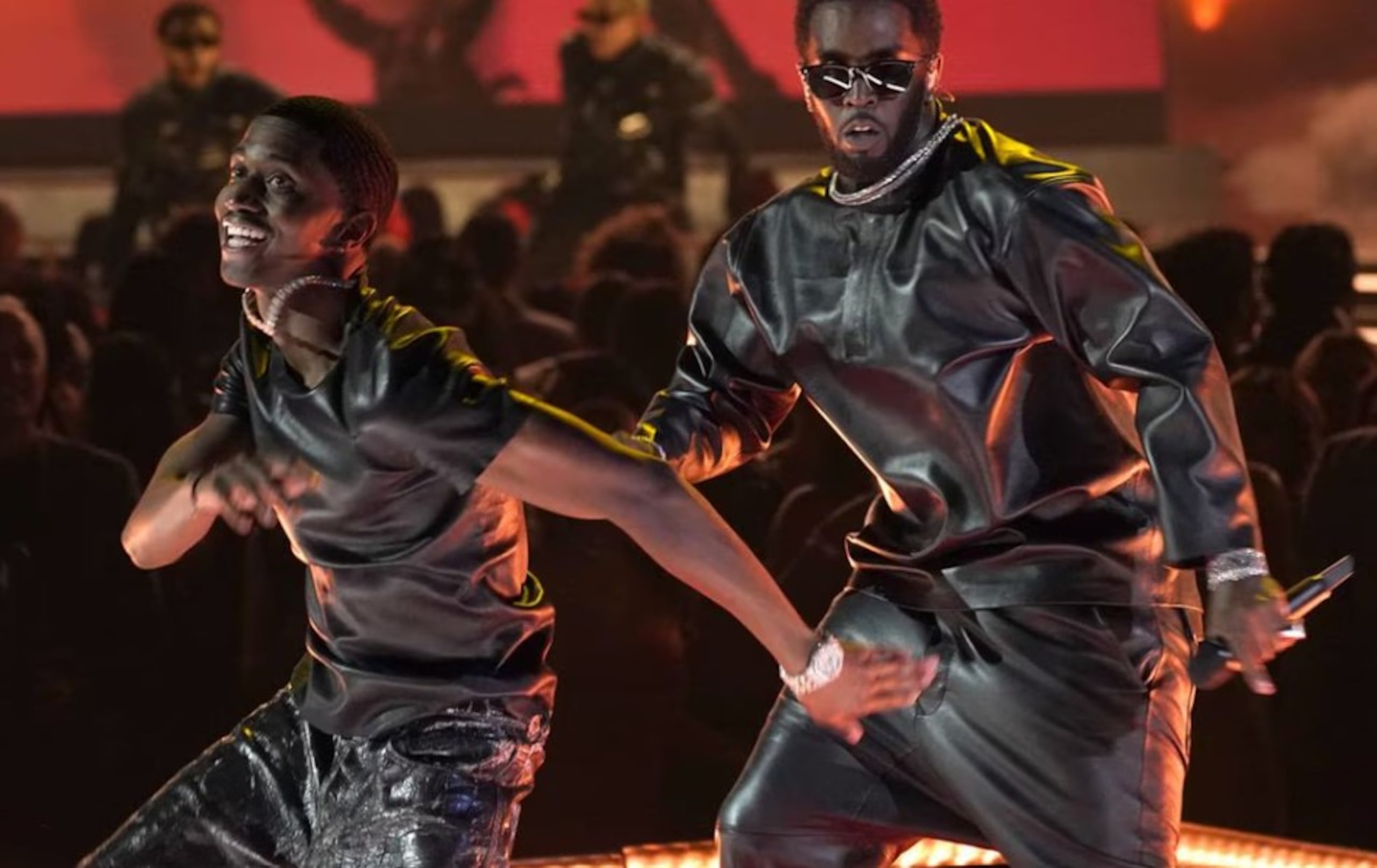 En una foto de archivo, Christian “King” Combs y su padre, Sean "Diddy" Combs, durante los Billboard Music Awards.